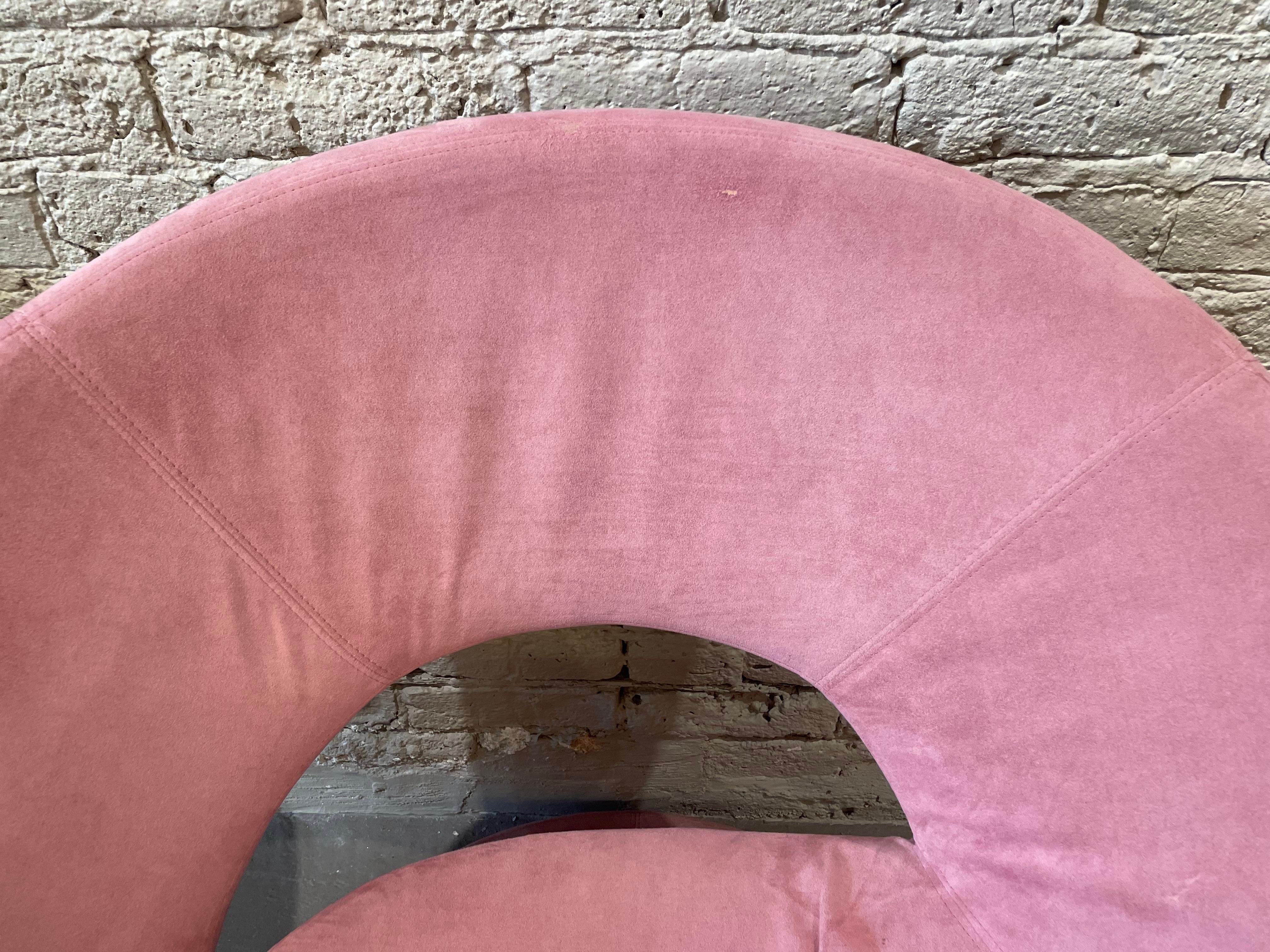 1980s Postmodern Corkscrew Chairs Attributed to Quebec 69 Jaymar