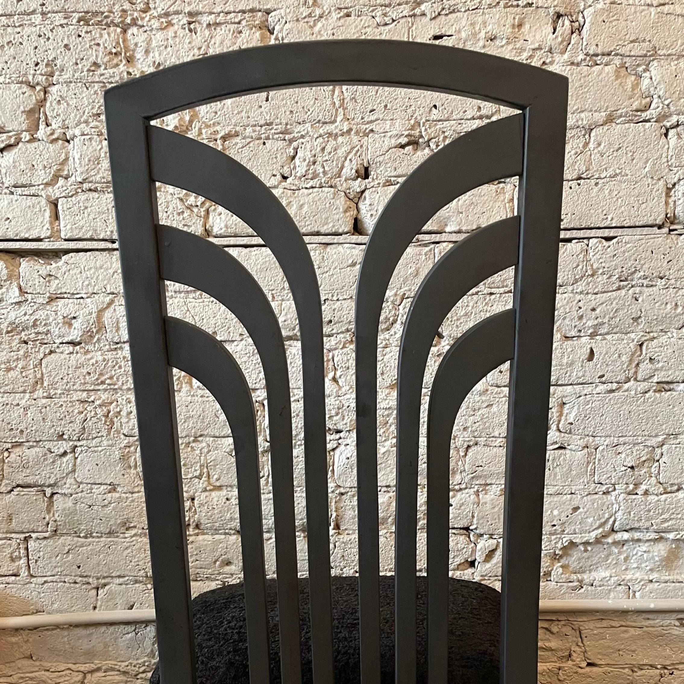 1980s Postmodern Dining Chairs - Set of 5