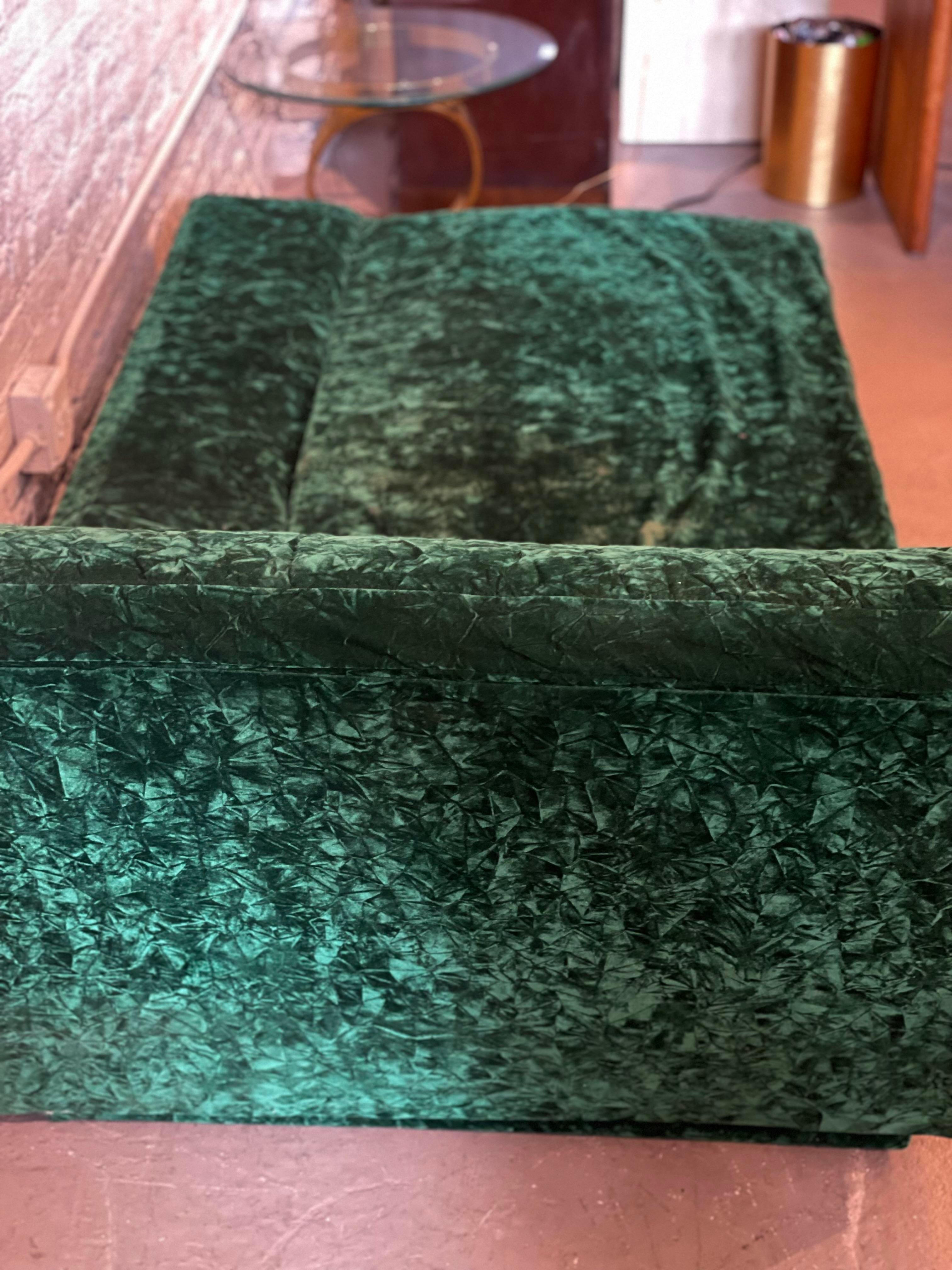 1980s Postmodern Minimalist Chaise Lounge