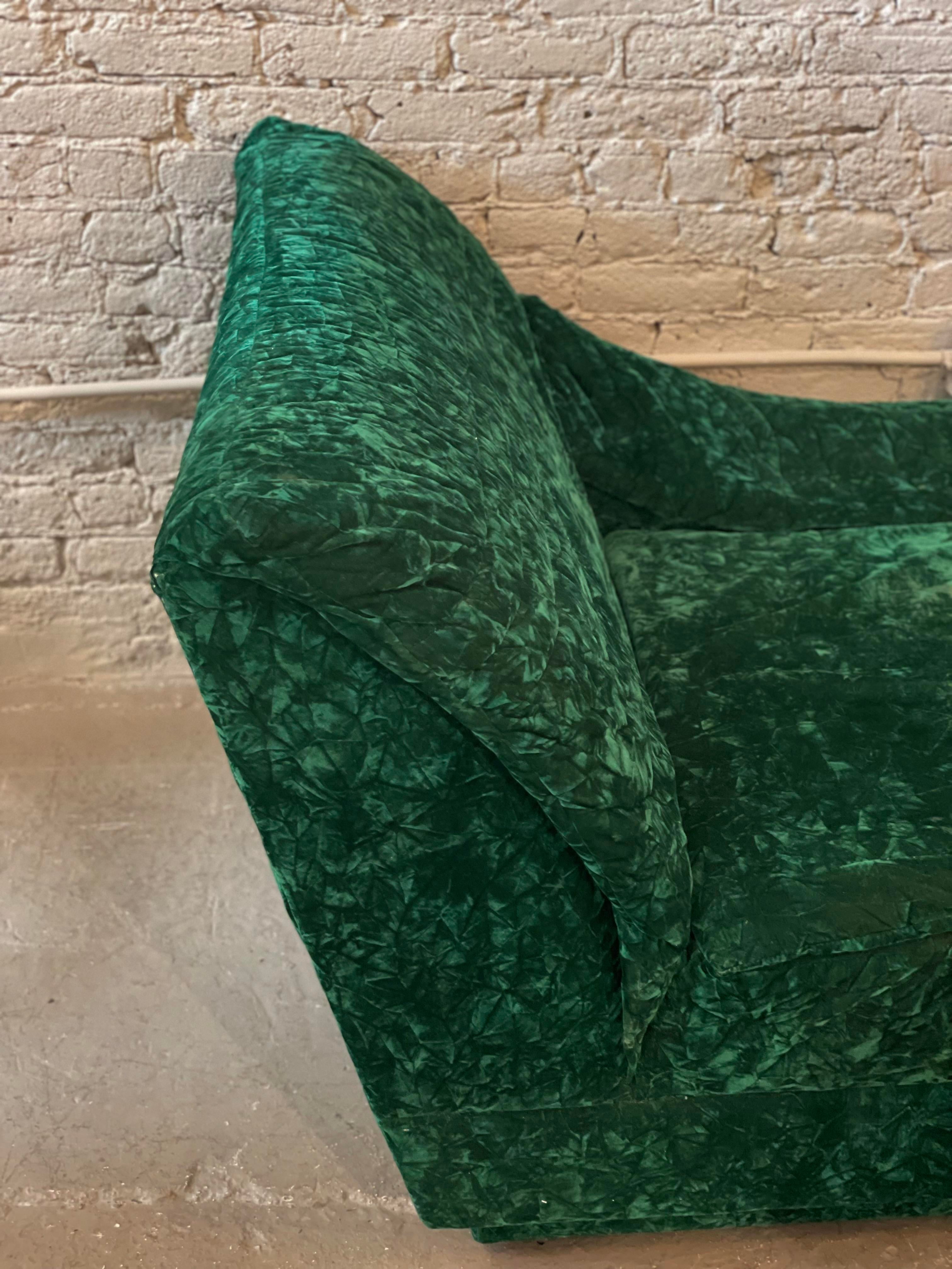 1980s Postmodern Minimalist Chaise Lounge