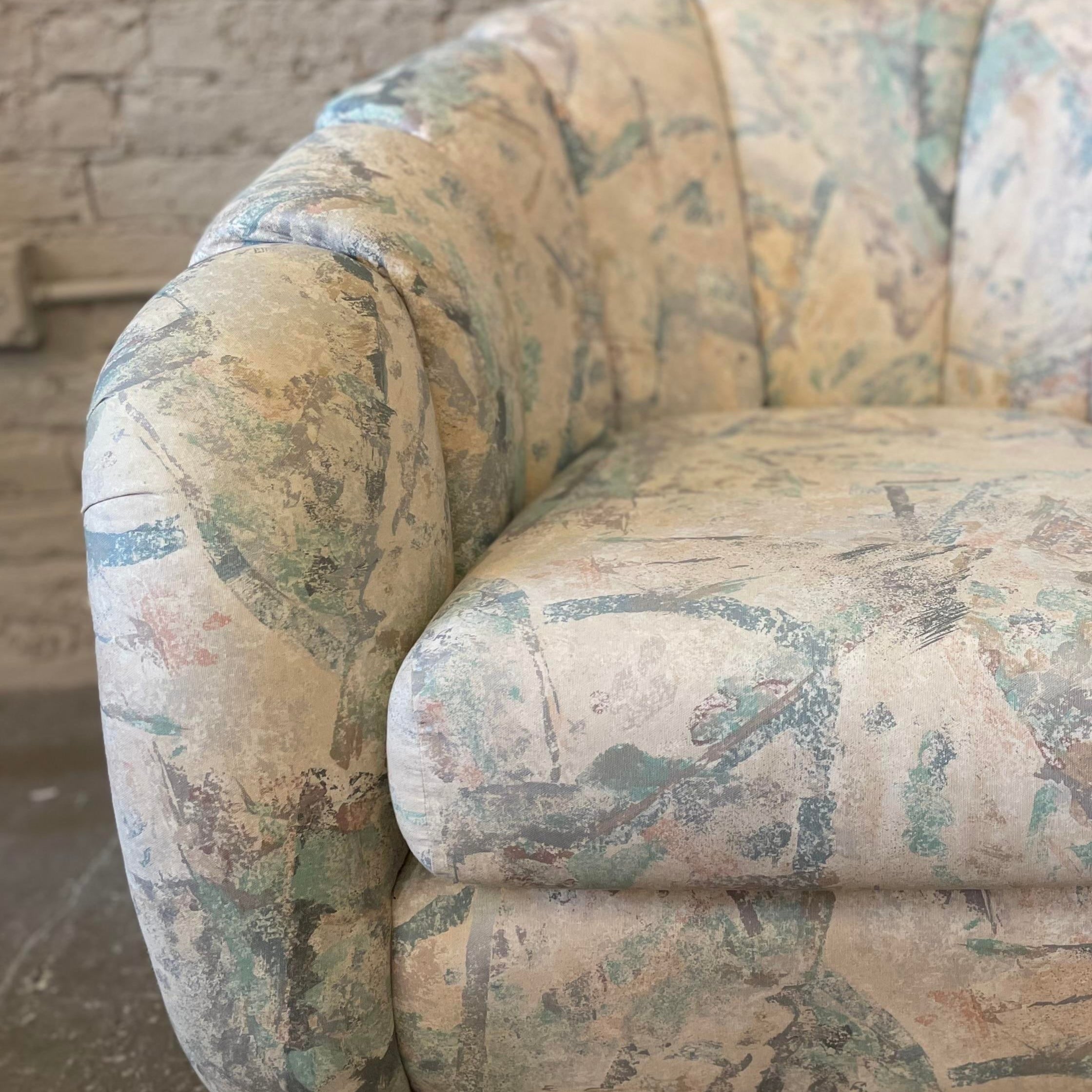1980s Postmodern Swivel Chairs - a Pair