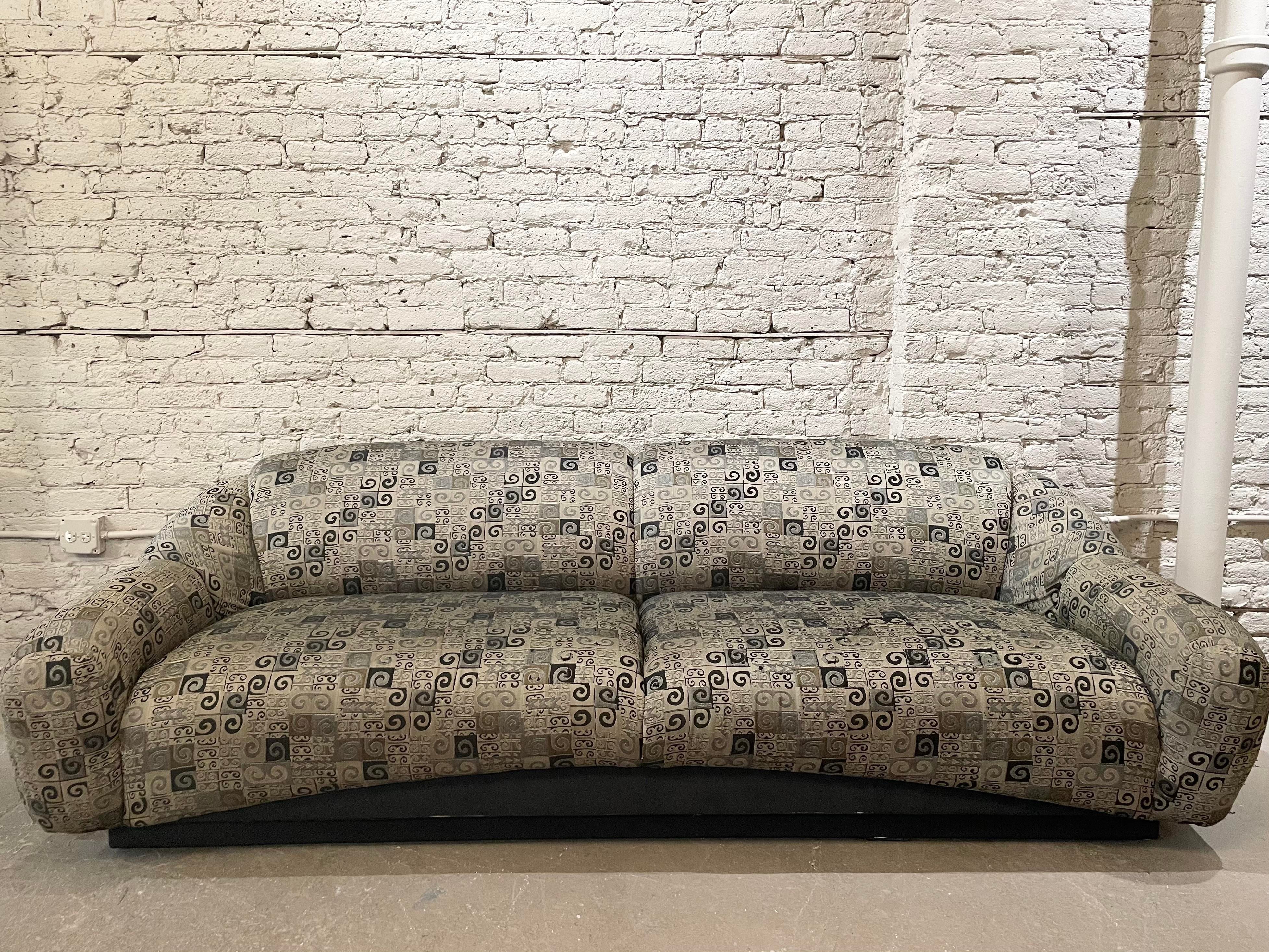 1980s Postmodern Weiman Sofa