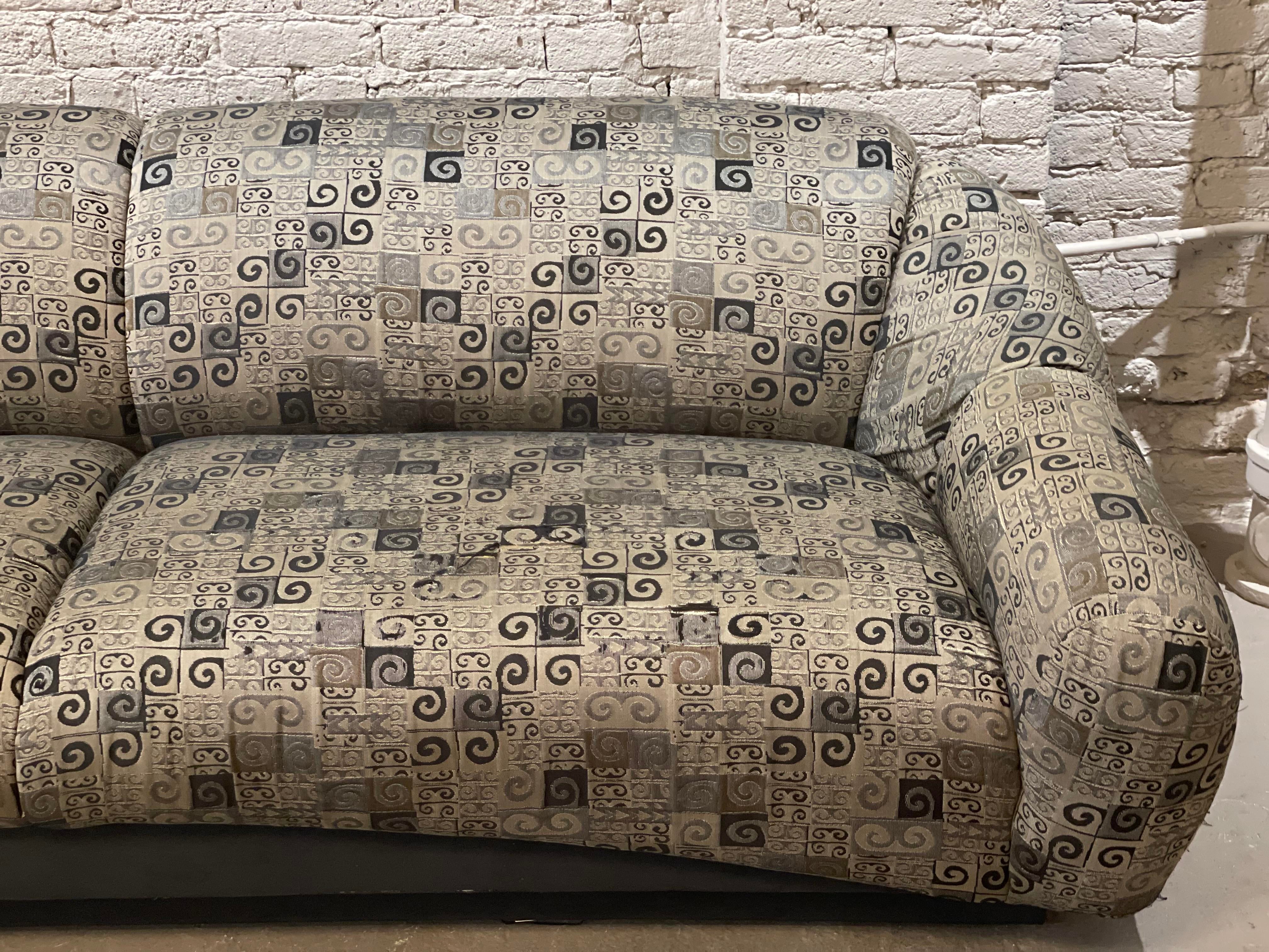 1980s Postmodern Weiman Sofa
