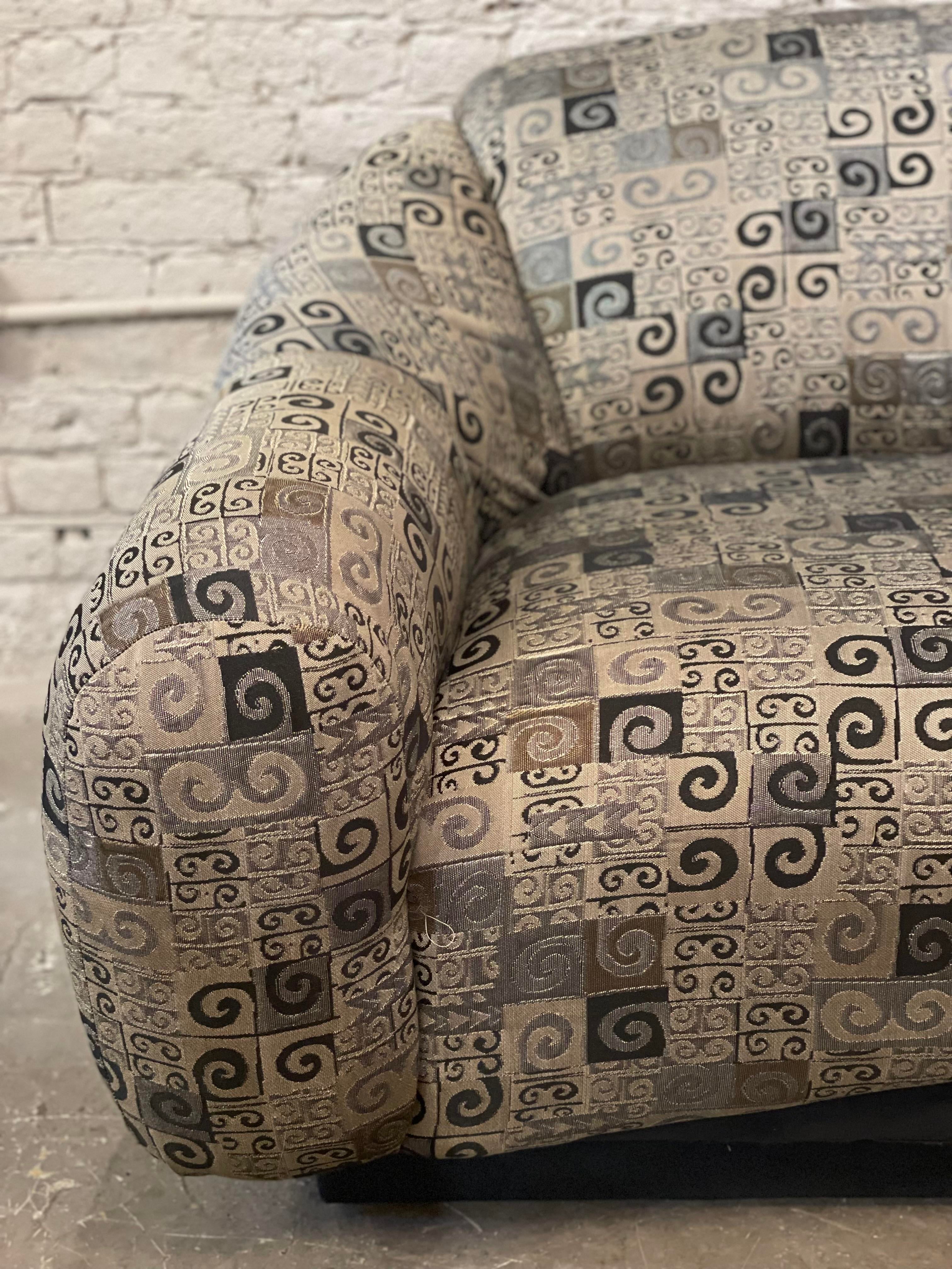 1980s Postmodern Weiman Sofa
