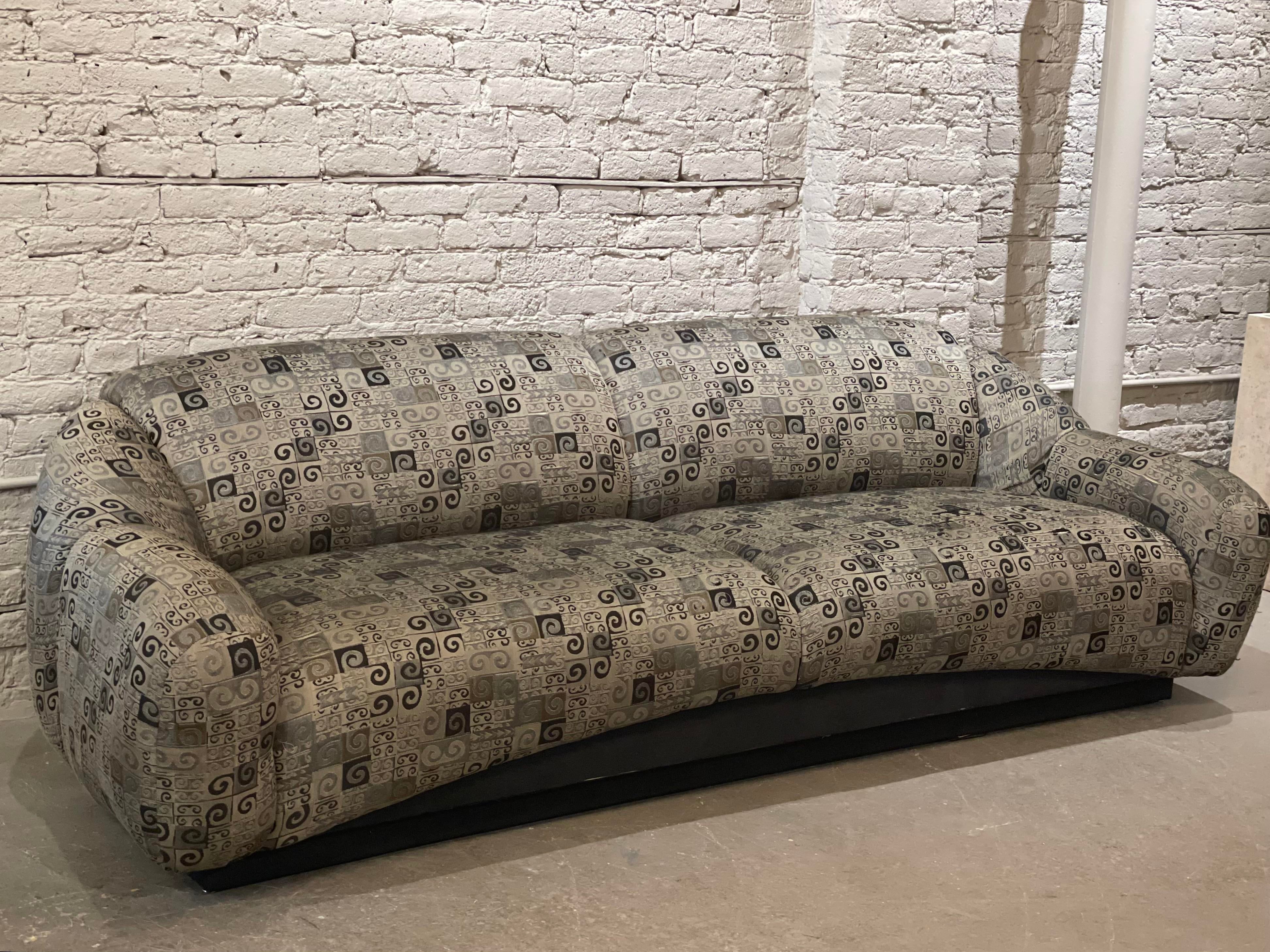 1980s Postmodern Weiman Sofa