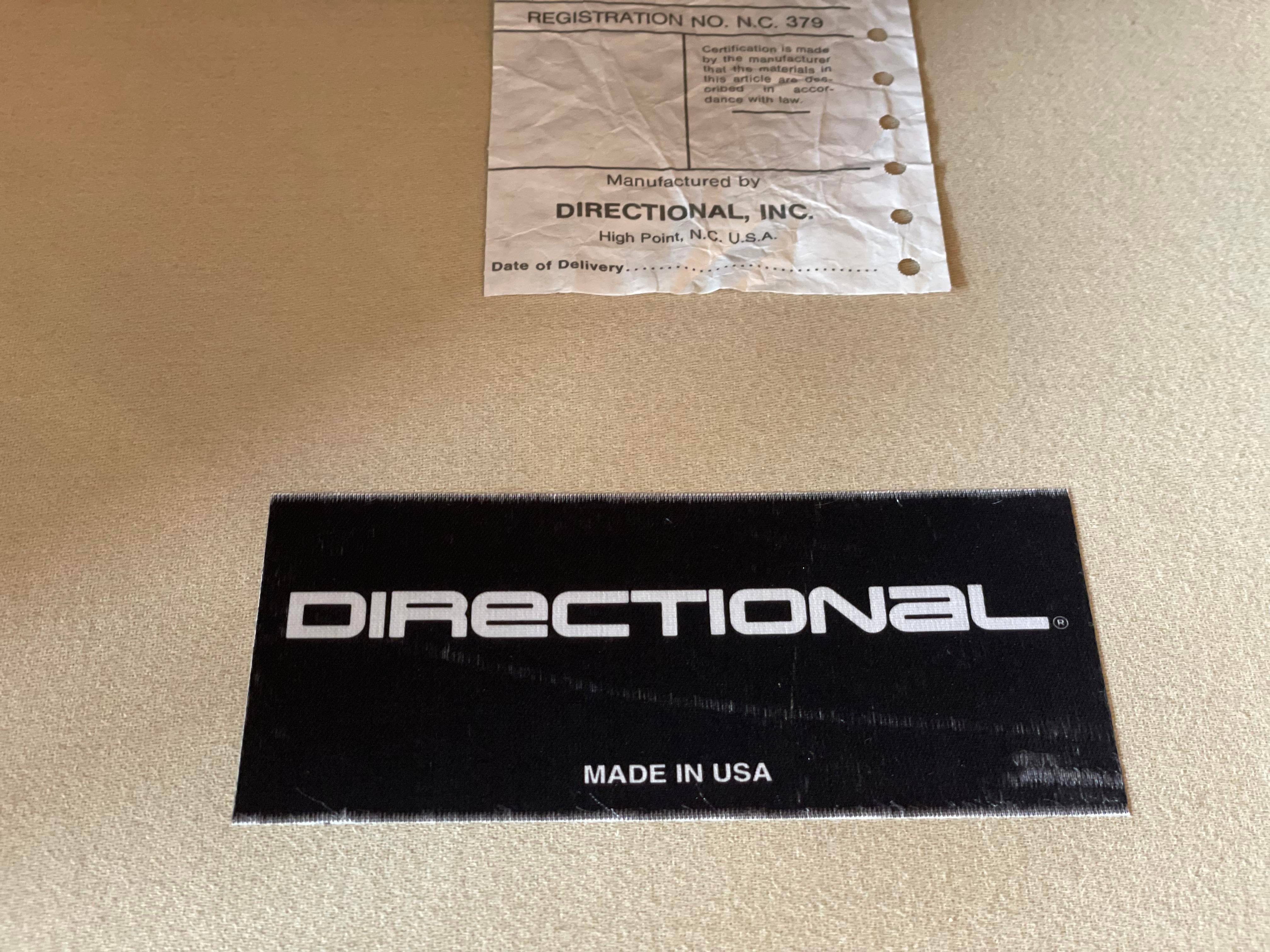 1980s Vintage Directional Sofa