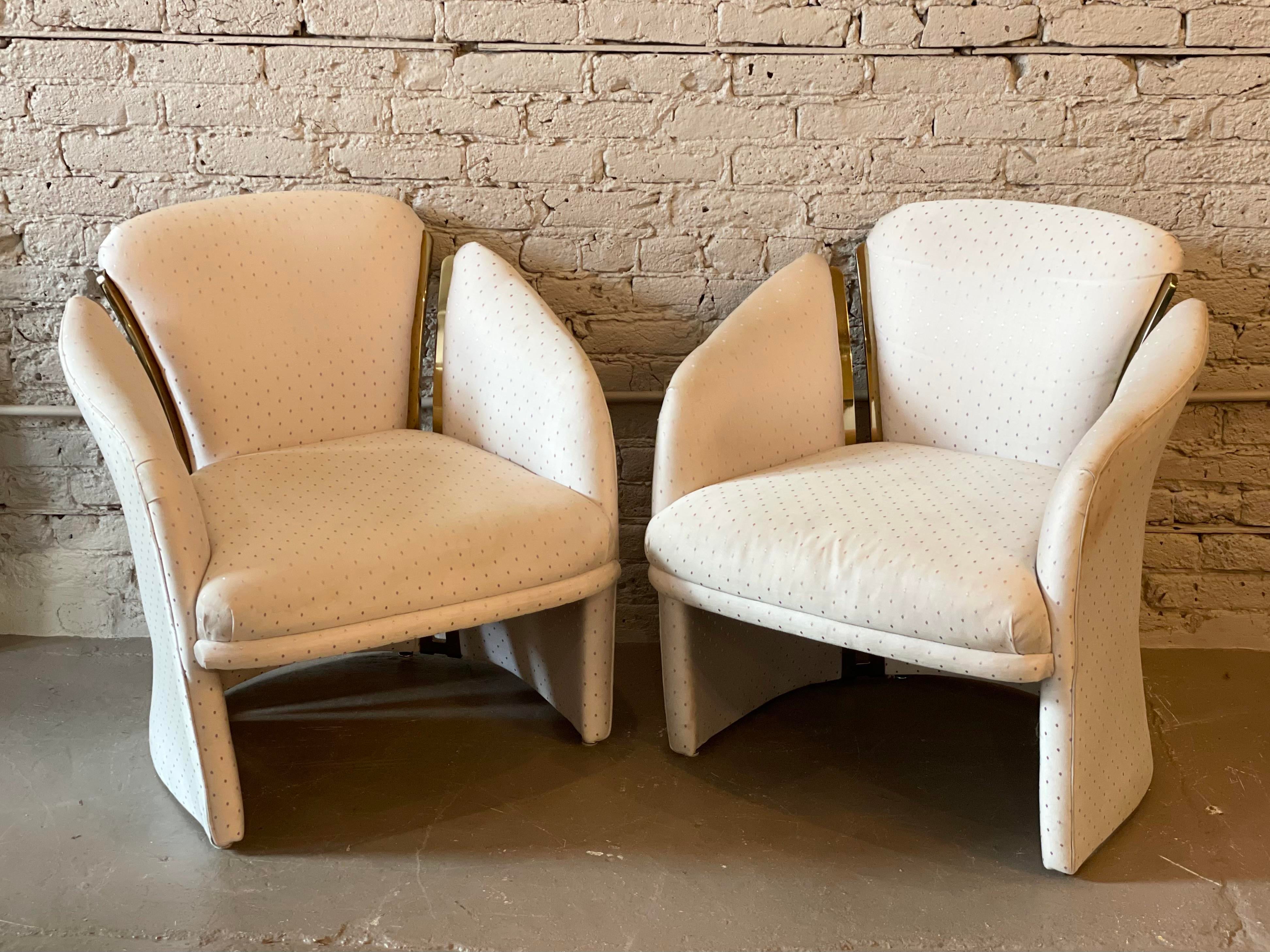 1980s Vintage Postmodern Chairs - a Pair