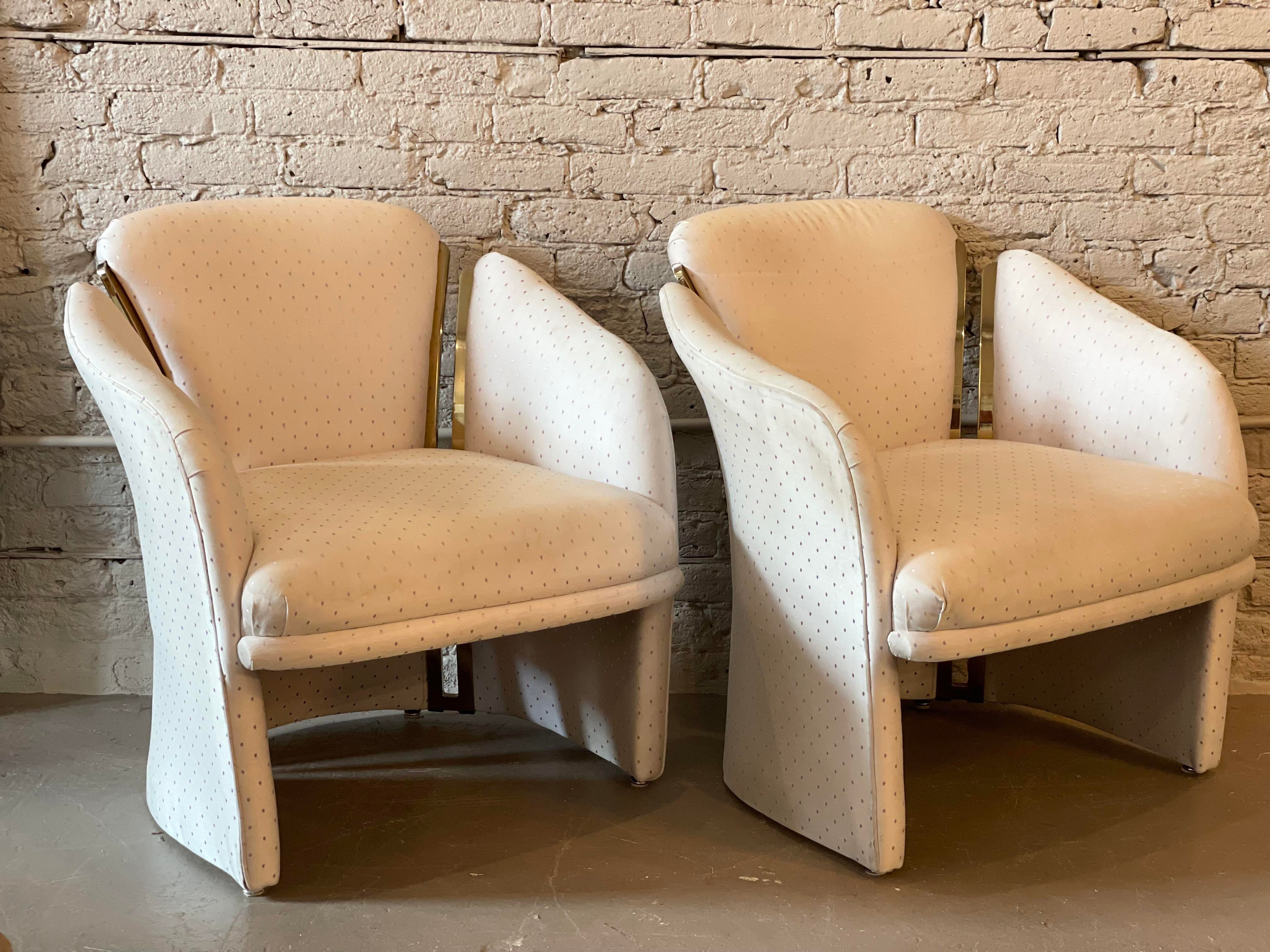 1980s Vintage Postmodern Chairs - a Pair