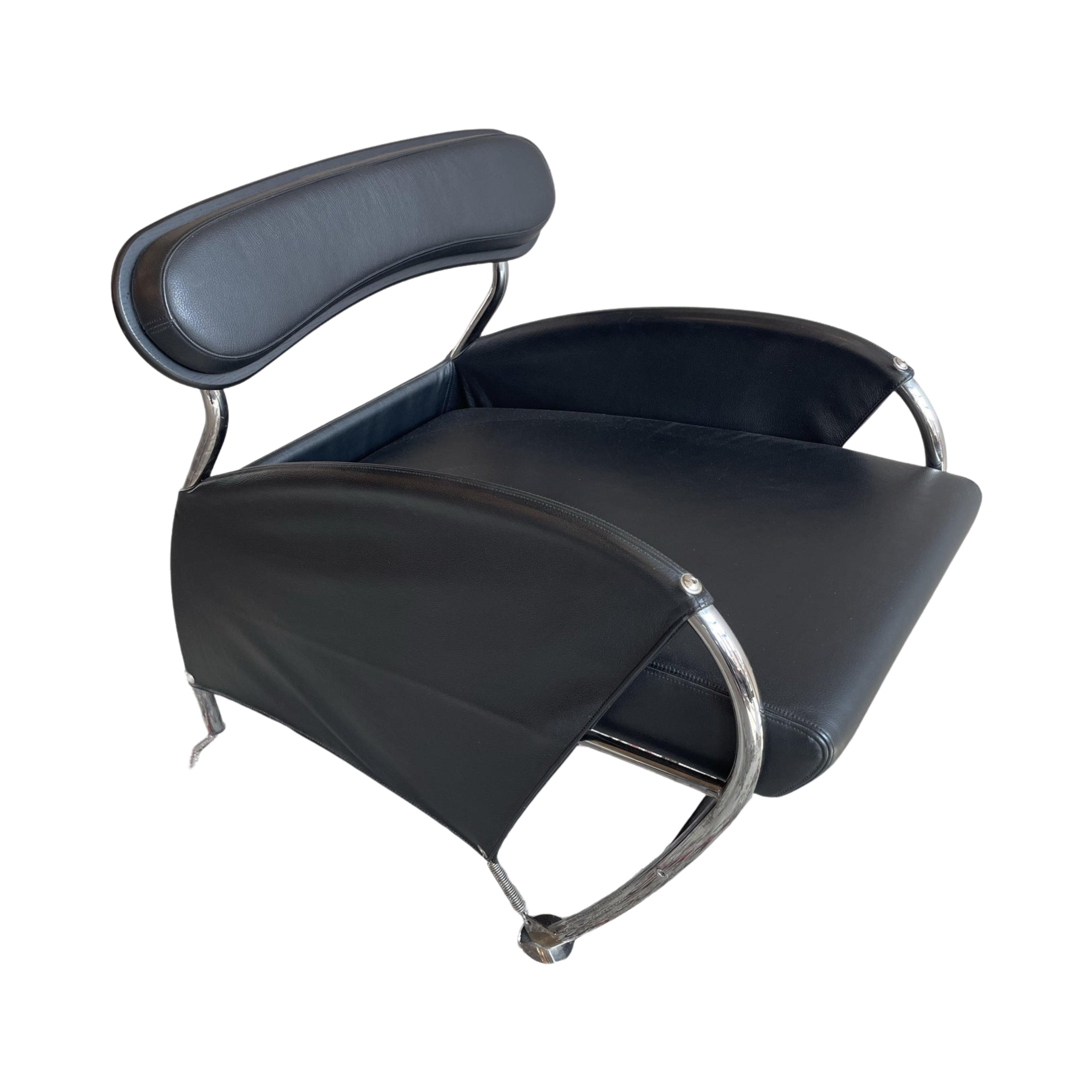 1980s Italian Modern Memphis Style Armchair in the Manner of Massimo Iosa Ghini