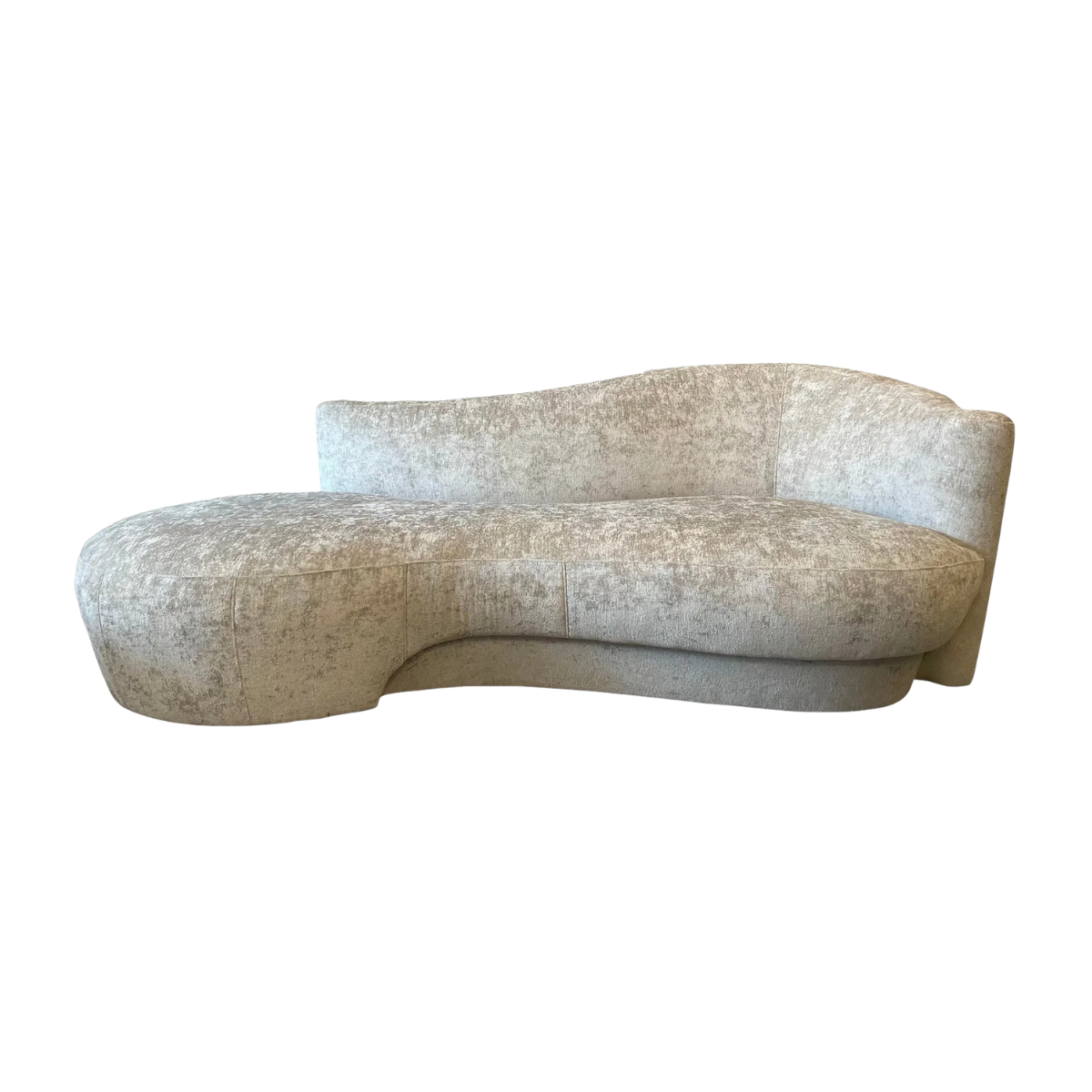 Curved Sofa Chaise, 1980s
