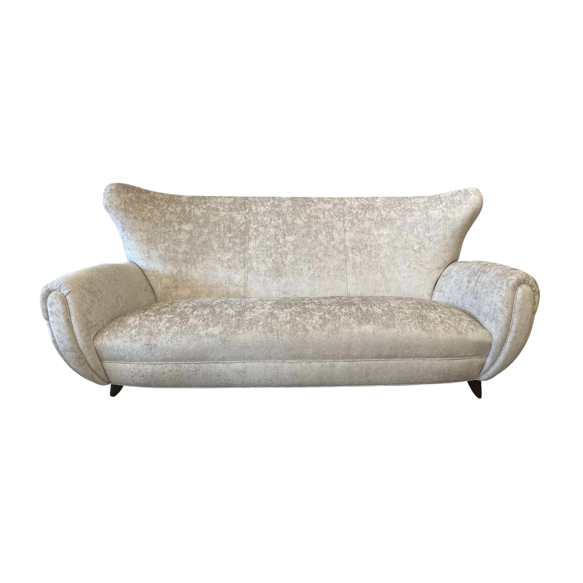 1960s Vintage Curved Sofa