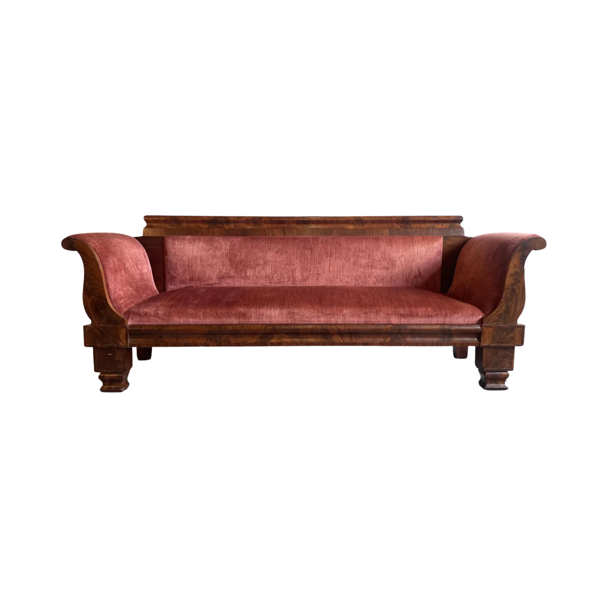 1920s Antique Vintage Georgian Sofa Bench 1920s Antique Vintage Georgian Sofa Bench