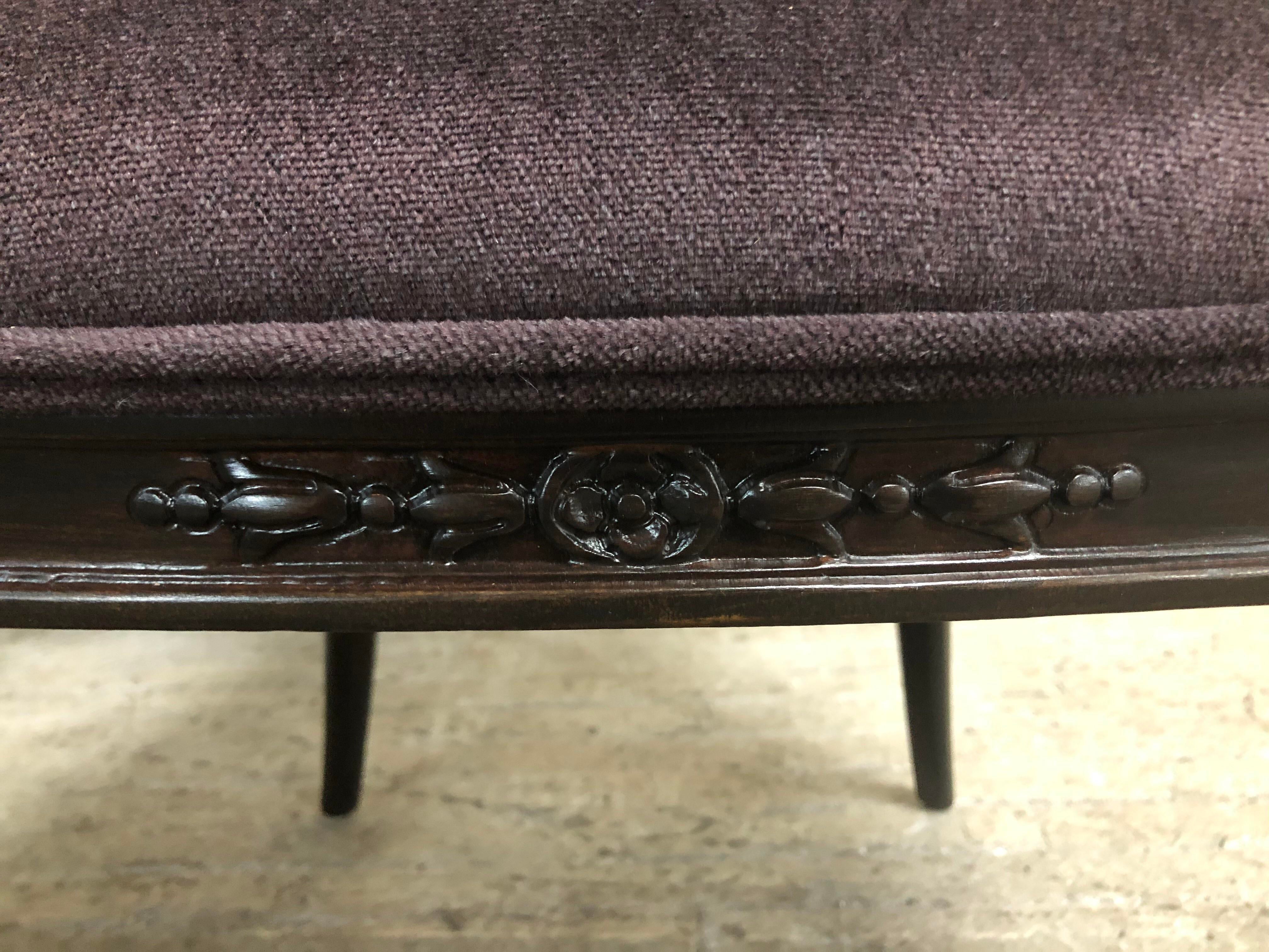 Antique Art Deco Rusnak Brother Chairs - a Pair