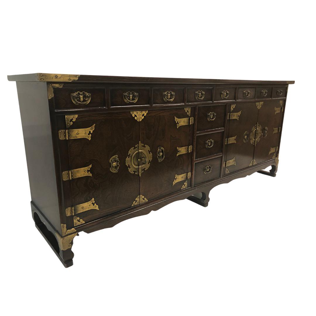 Antique Korean Wooden Credenza