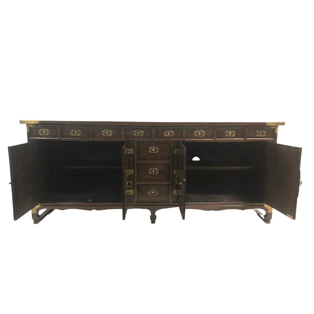 Antique Korean Wooden Credenza
