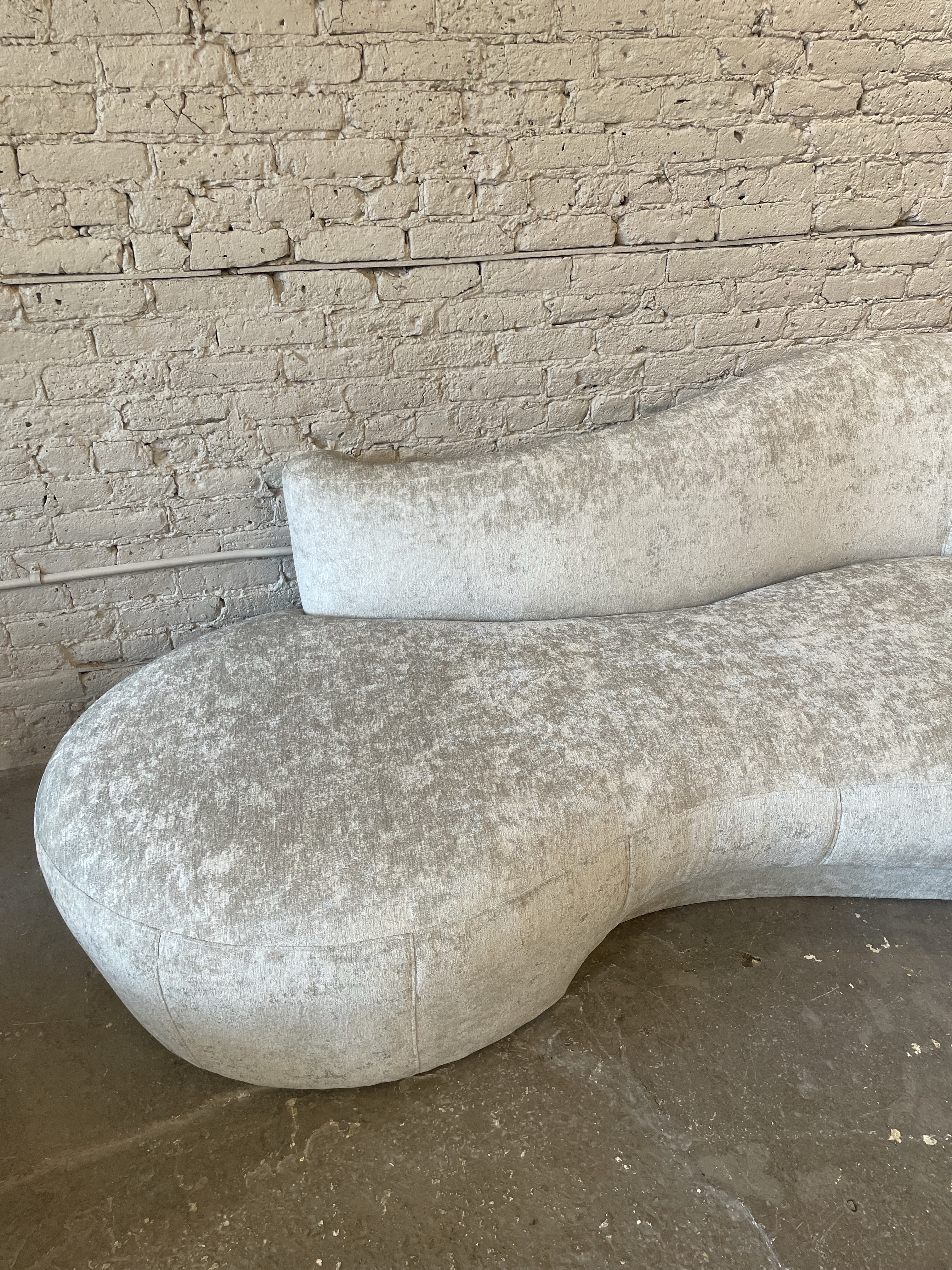 Curved Sofa Chaise, 1980s