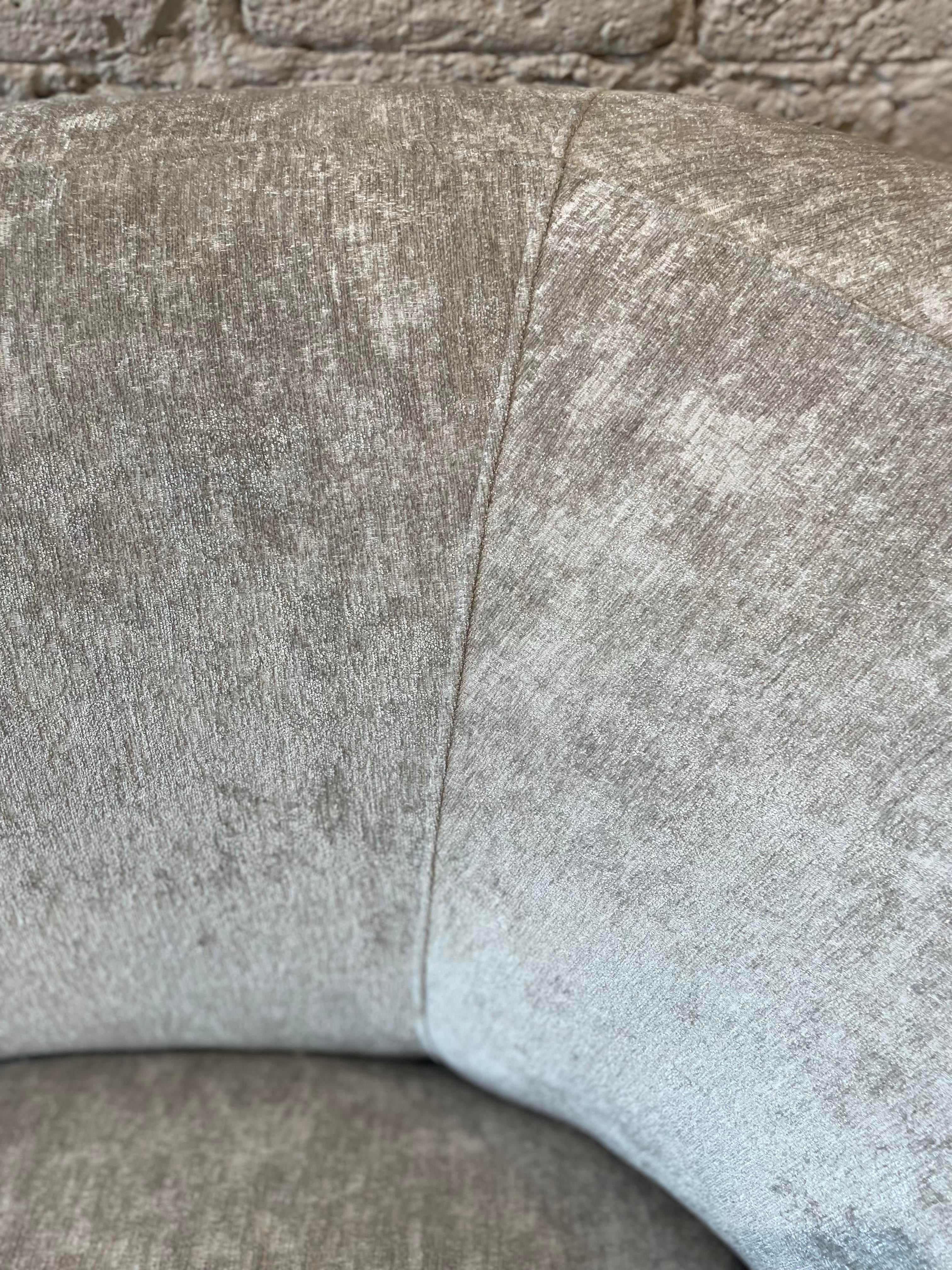 Curved Sofa Chaise, 1980s