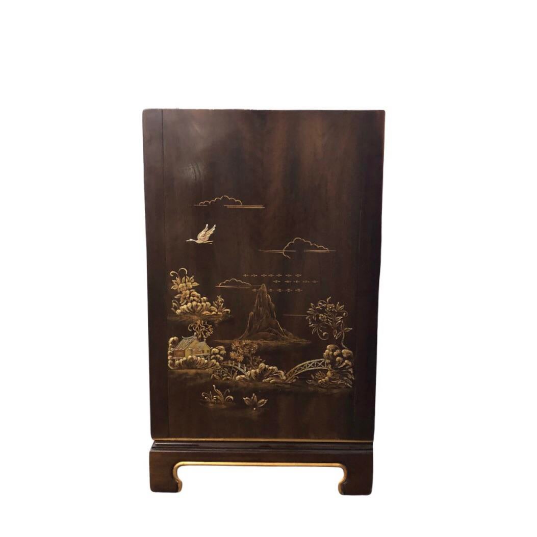 Original Chinoiserie John Widdicomb Credenza