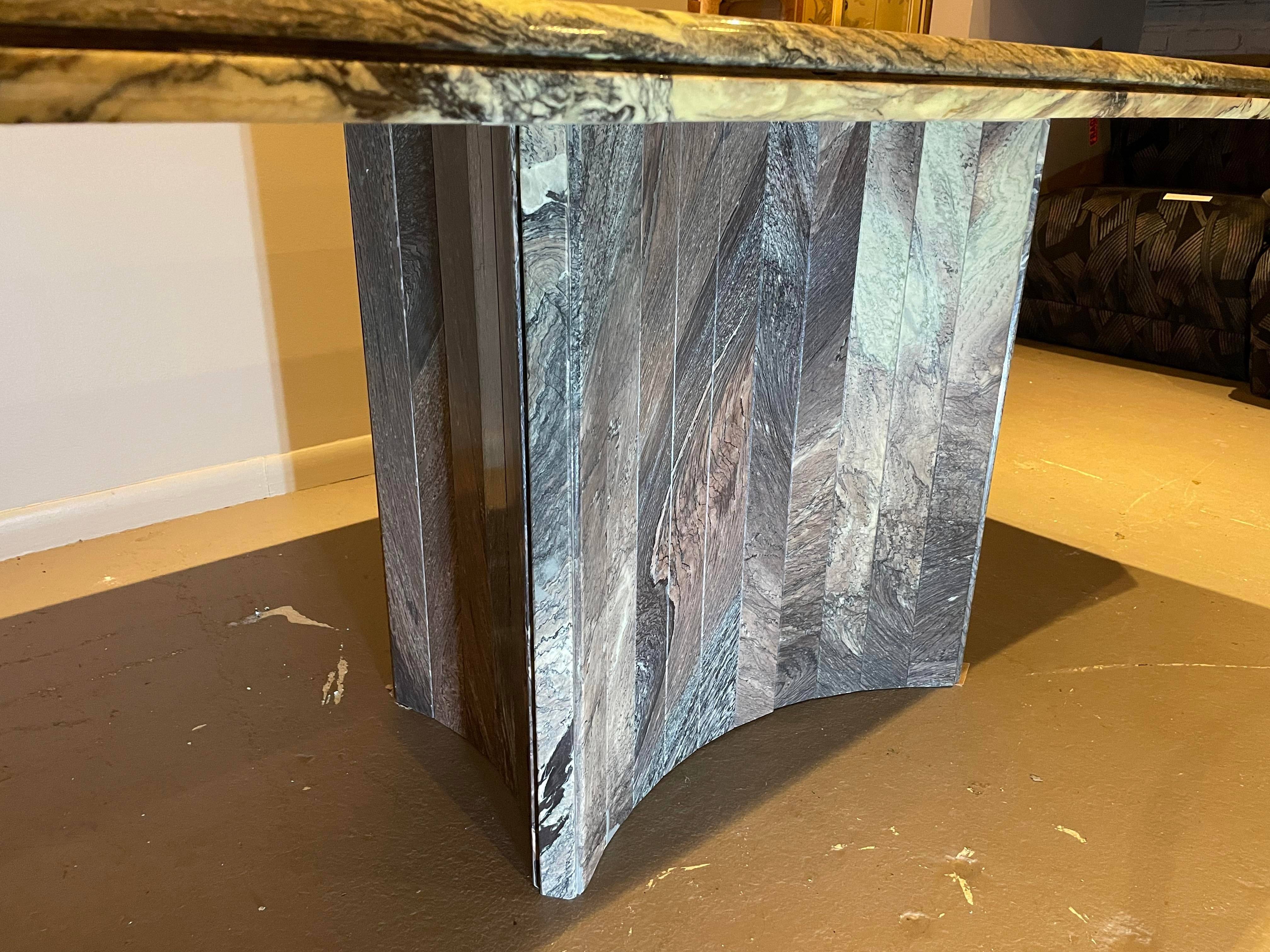 Post Modern Marble Dining Table