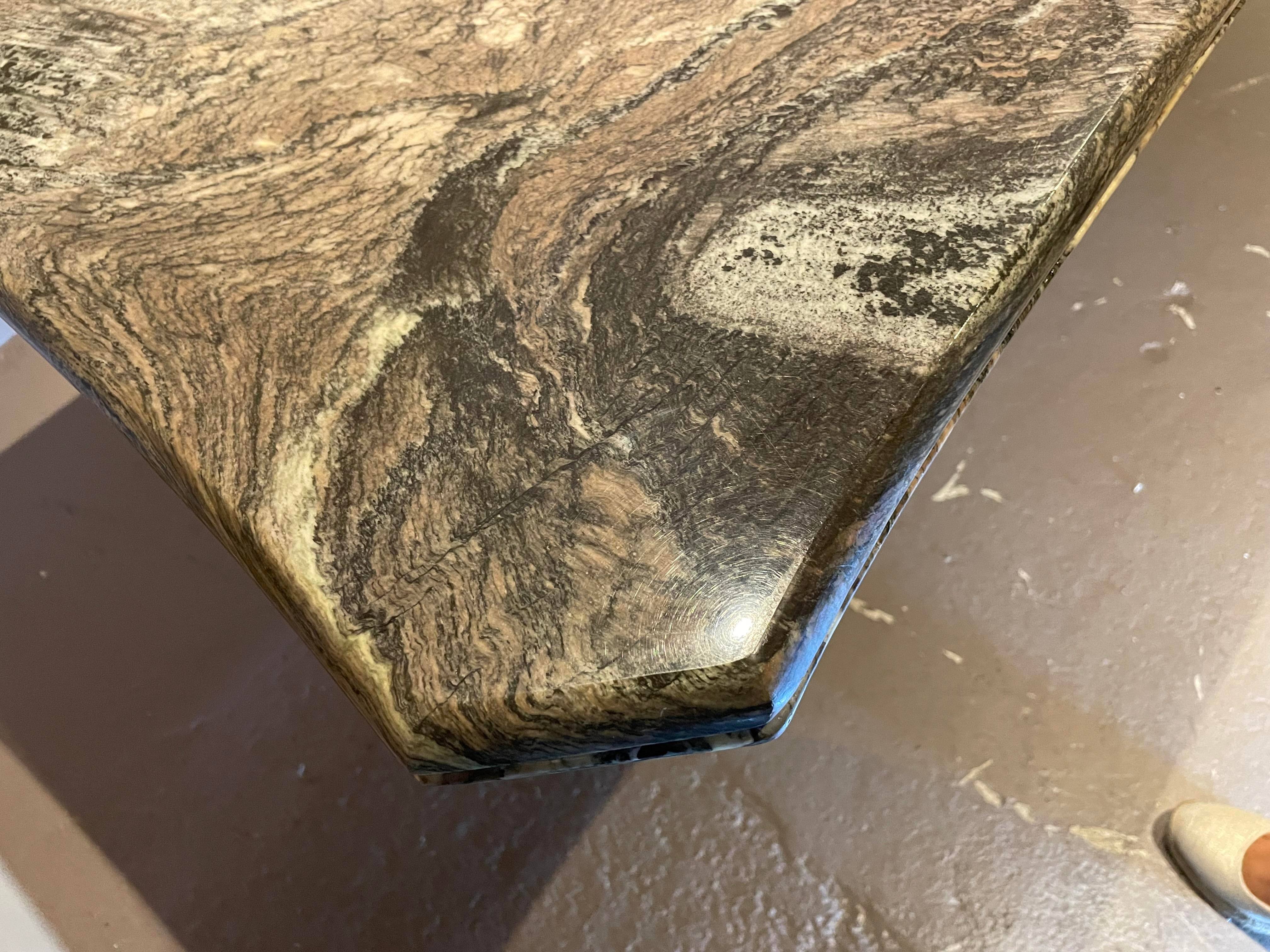 Post Modern Marble Dining Table