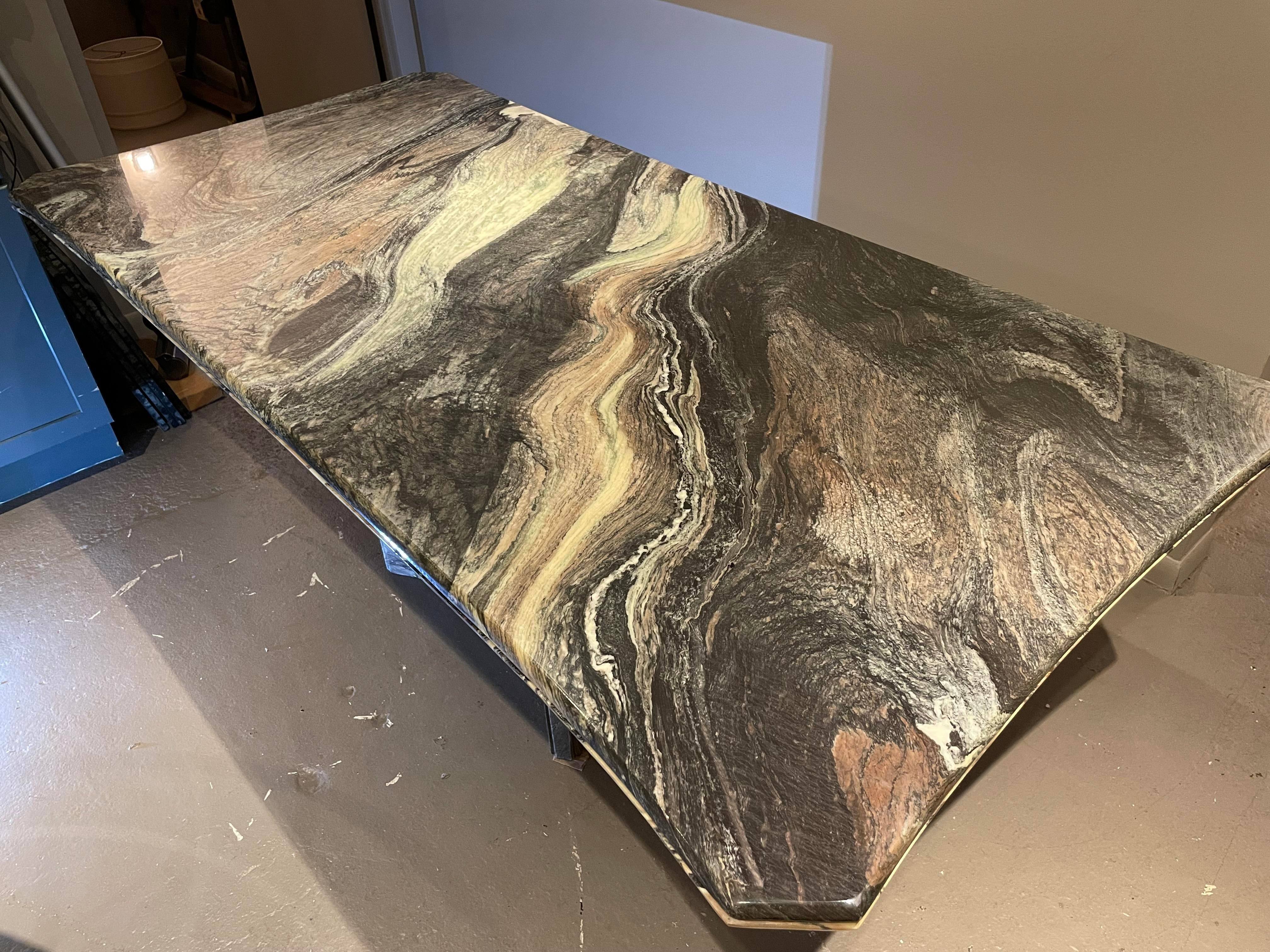 Post Modern Marble Dining Table