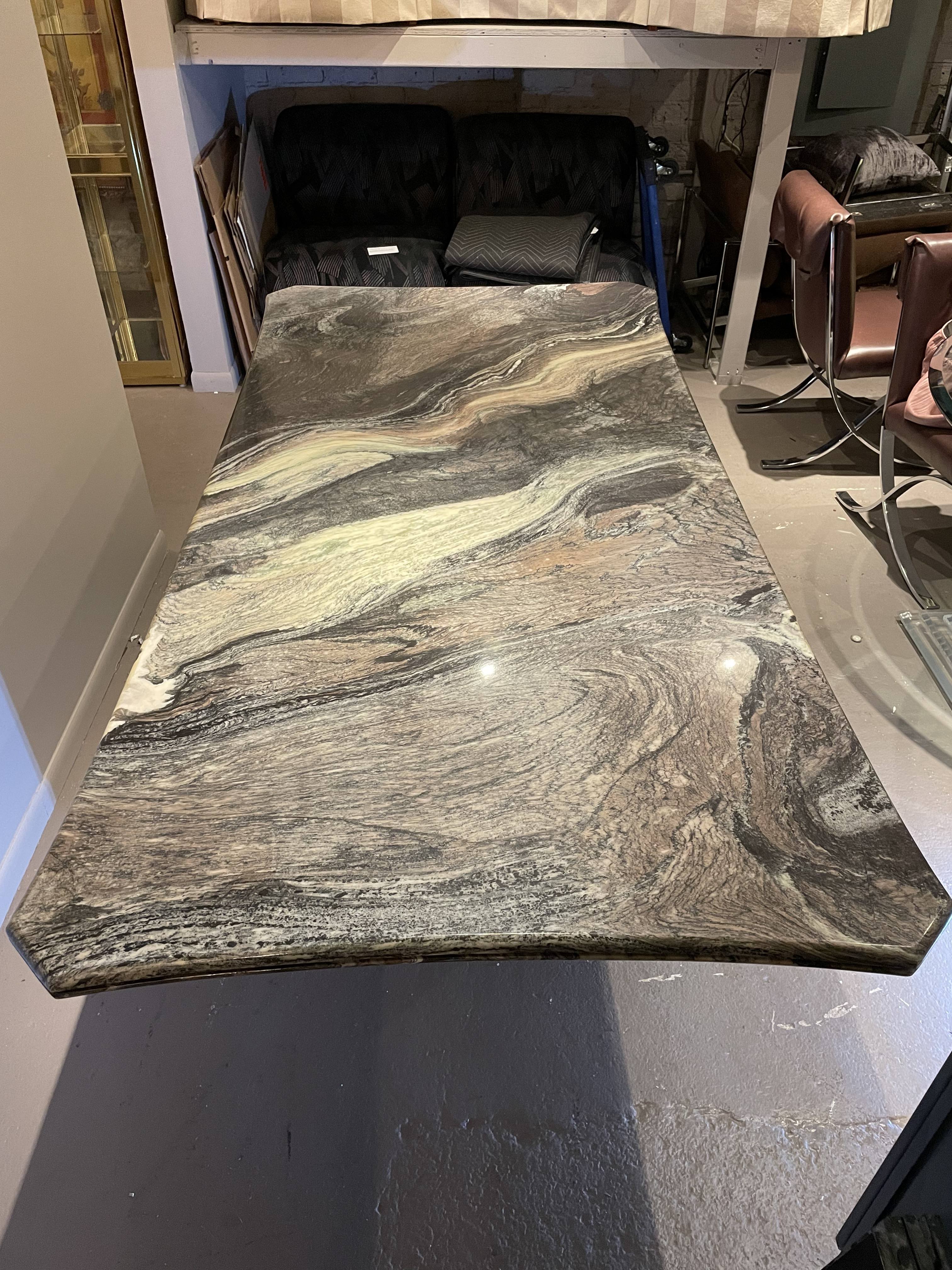 Post Modern Marble Dining Table