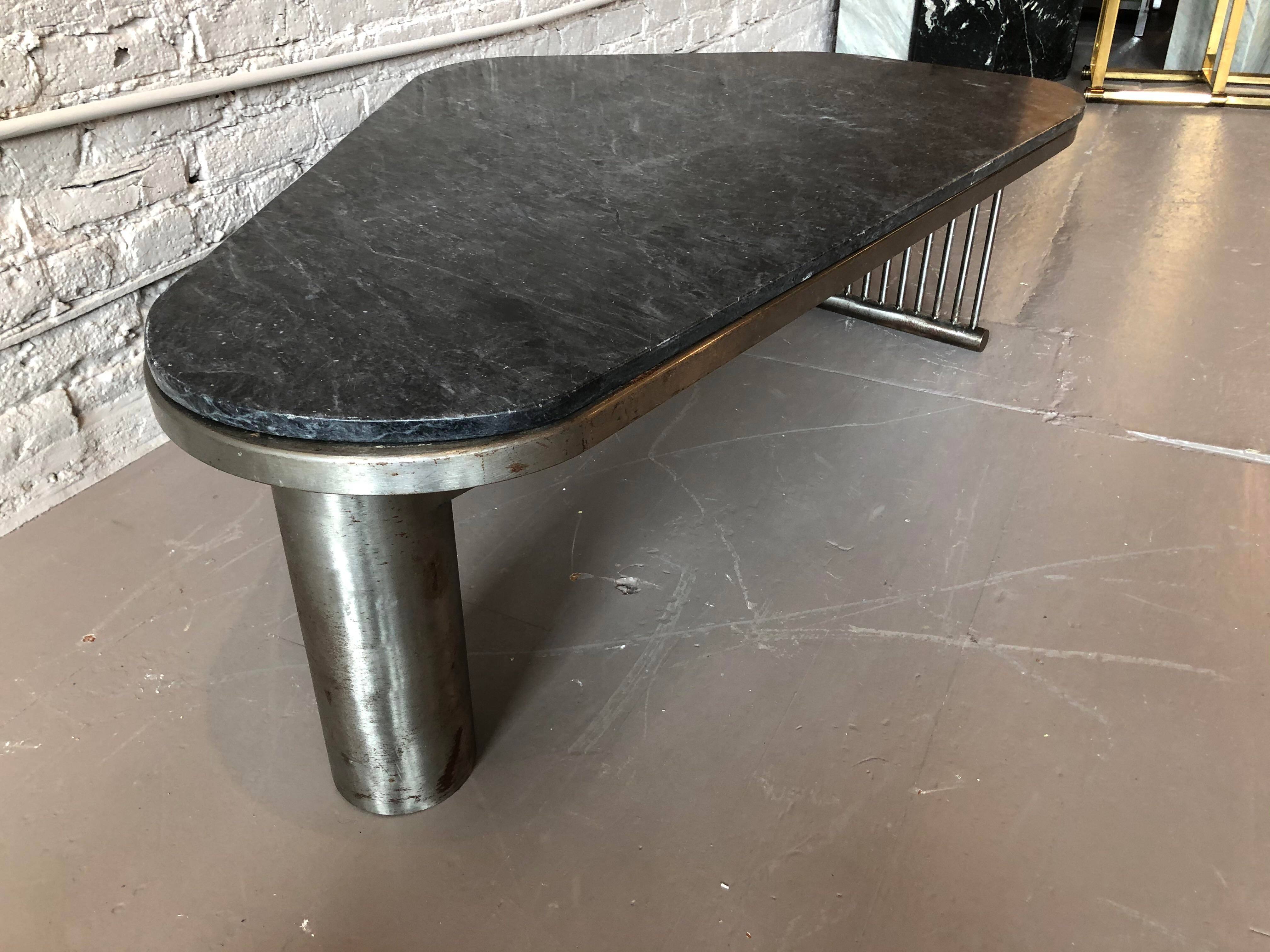 Postmodern Marble Coffee Table
