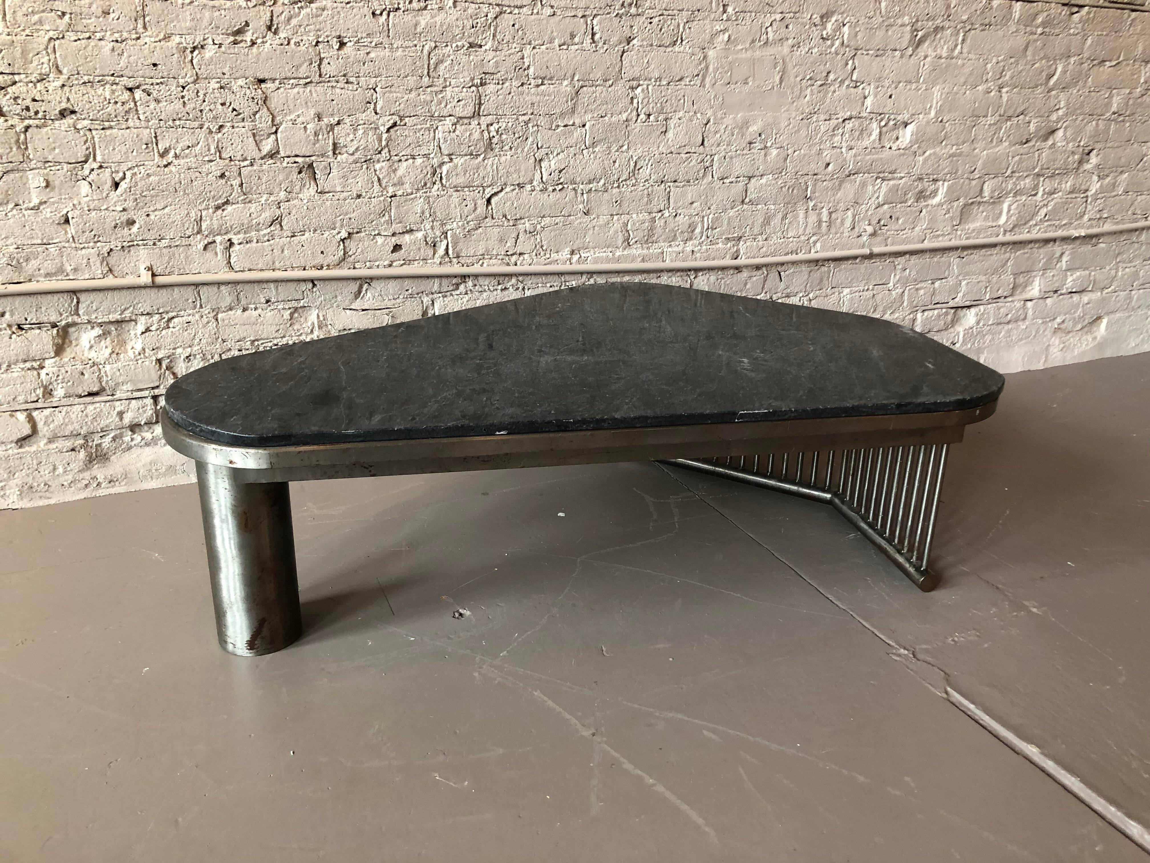 Postmodern Marble Coffee Table