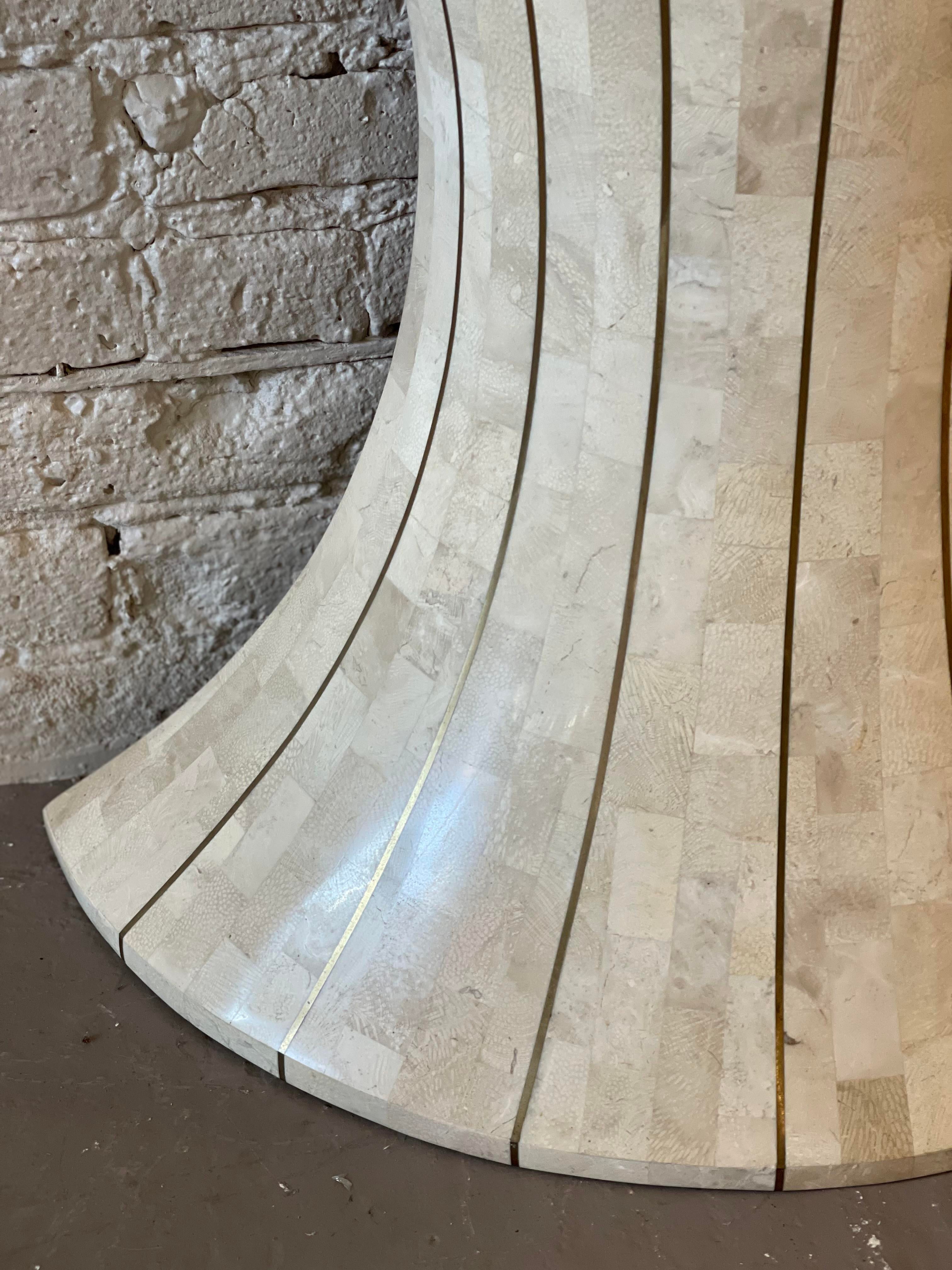 Postmodern Tessellated Console Table - Maitland Smith