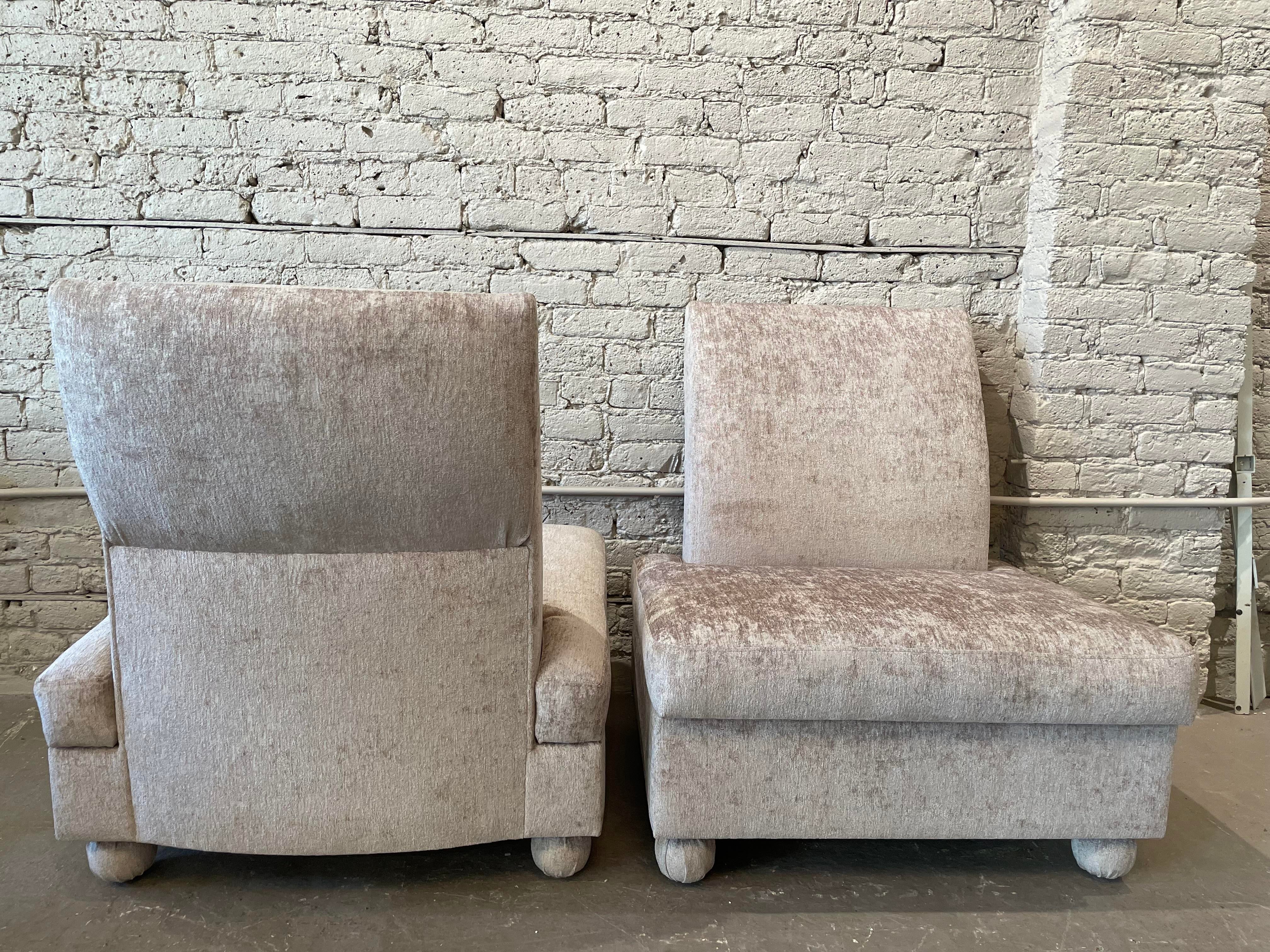 Redesigned 1980s Chairs - a Pair