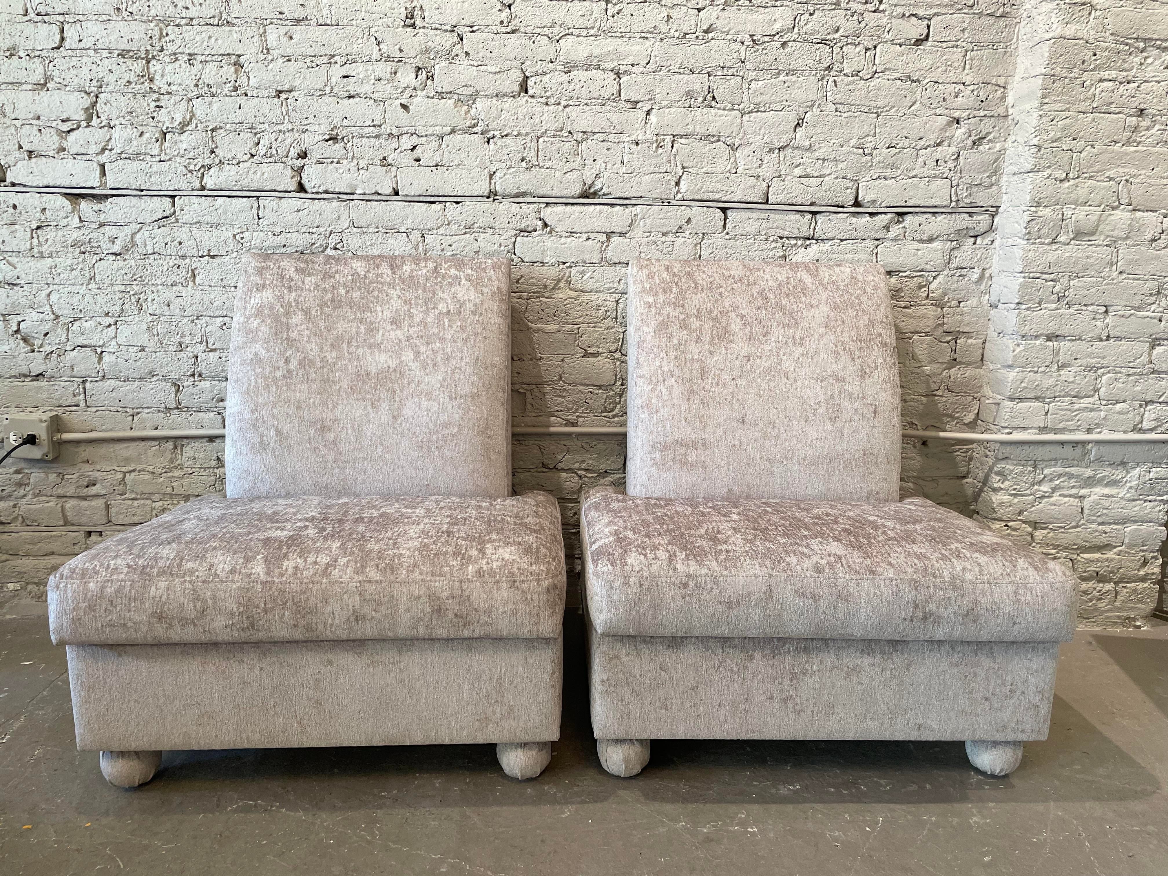 Redesigned 1980s Chairs - a Pair