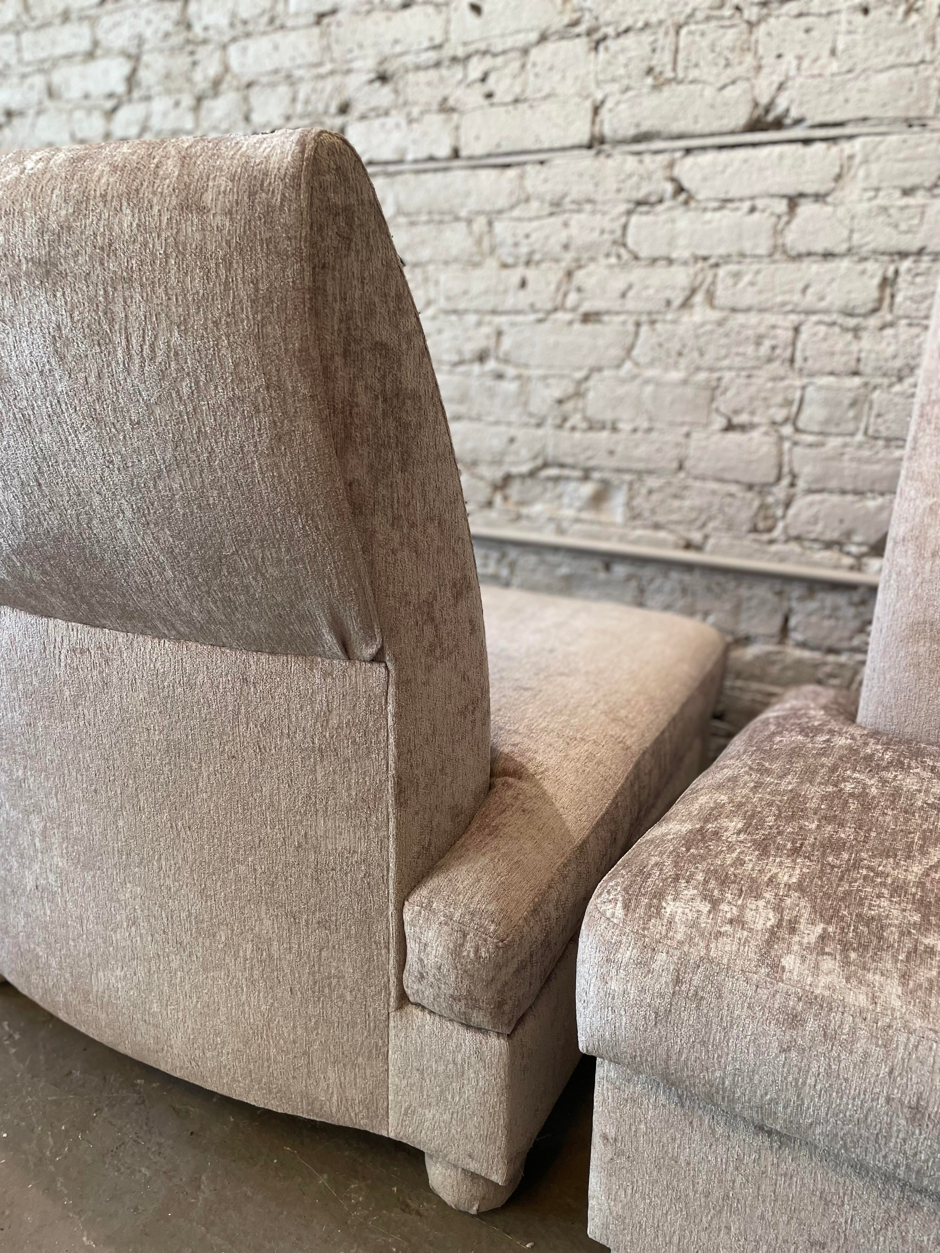 Redesigned 1980s Chairs - a Pair