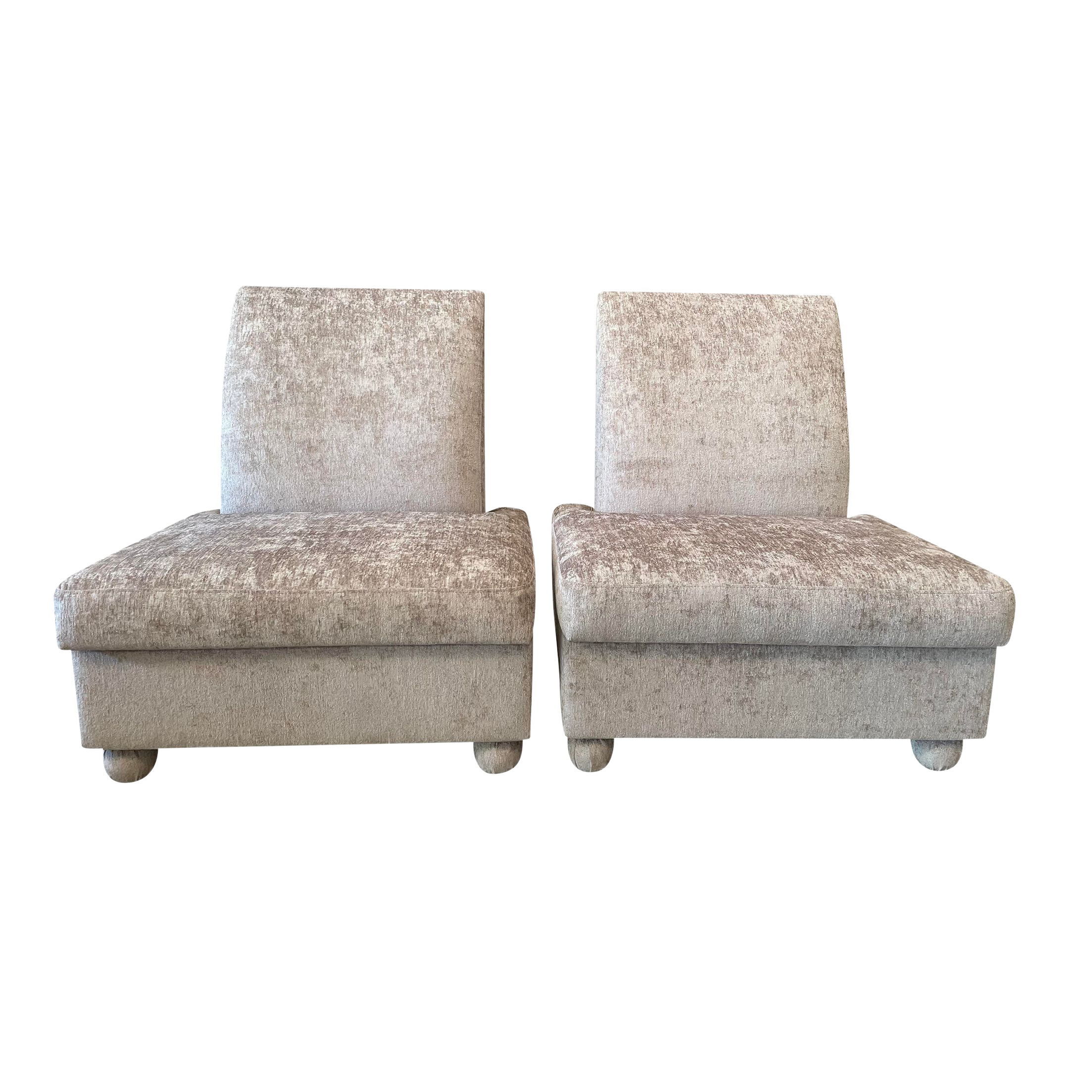 Redesigned 1980s Chairs - a Pair