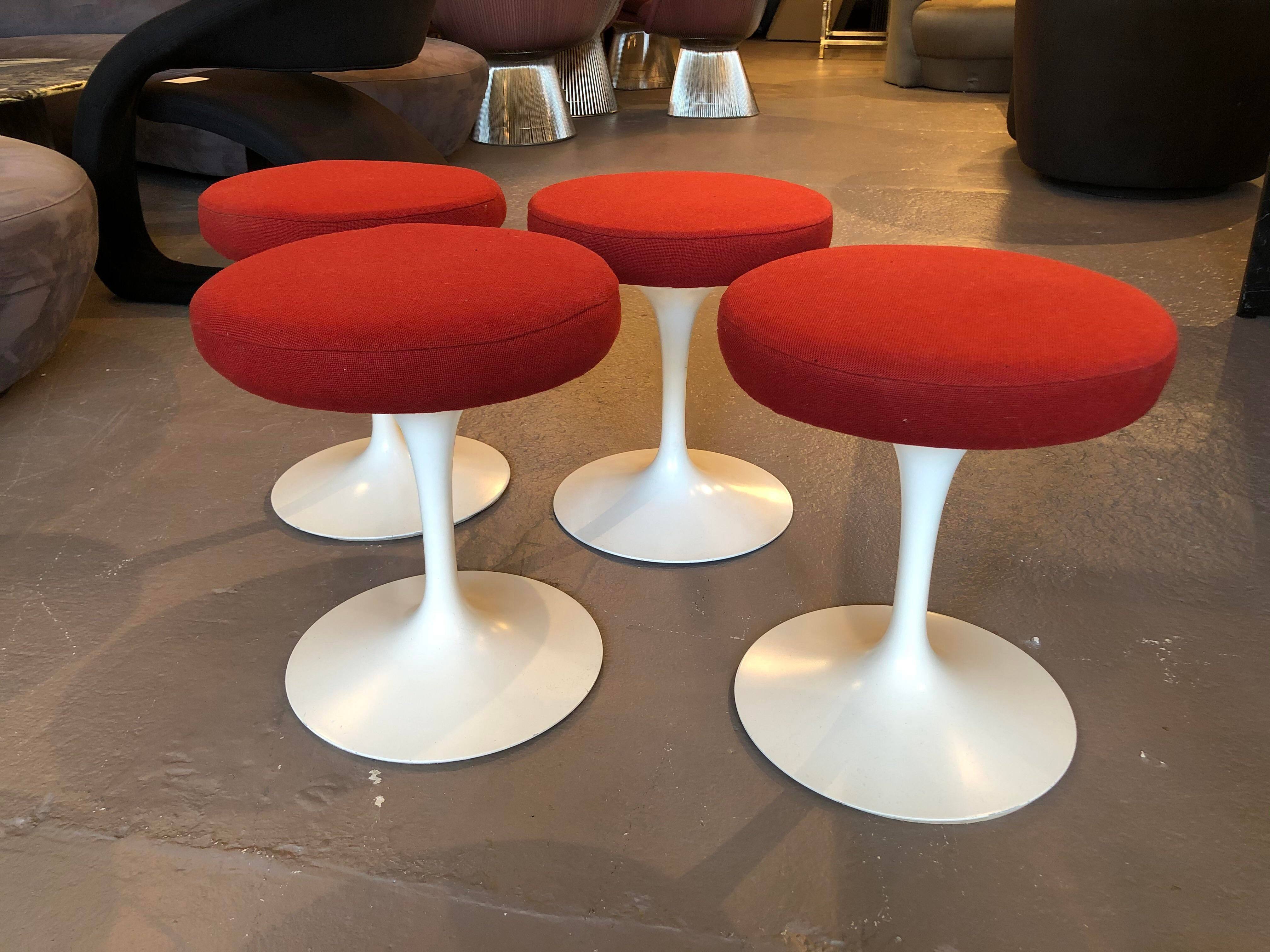 Tulip Stools by Eero Saarinen for Knoll - Set of 4