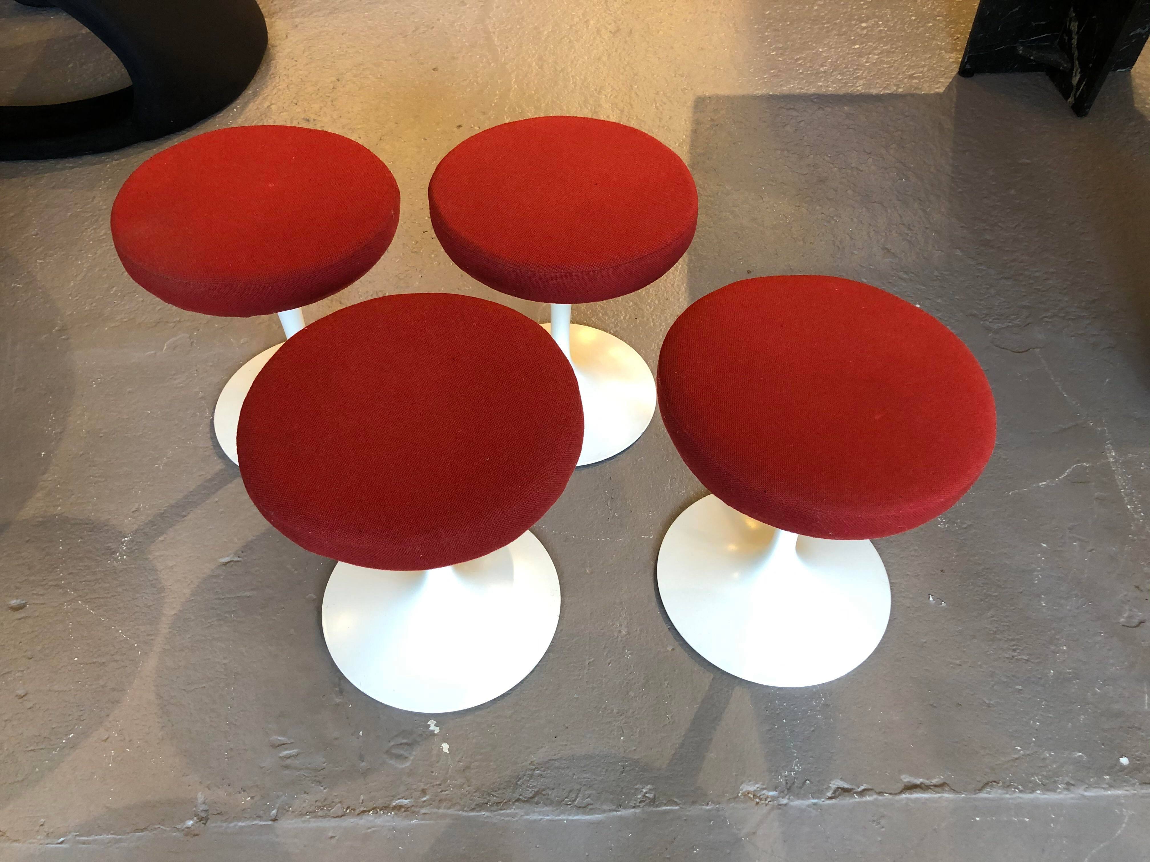 Tulip Stools by Eero Saarinen for Knoll - Set of 4