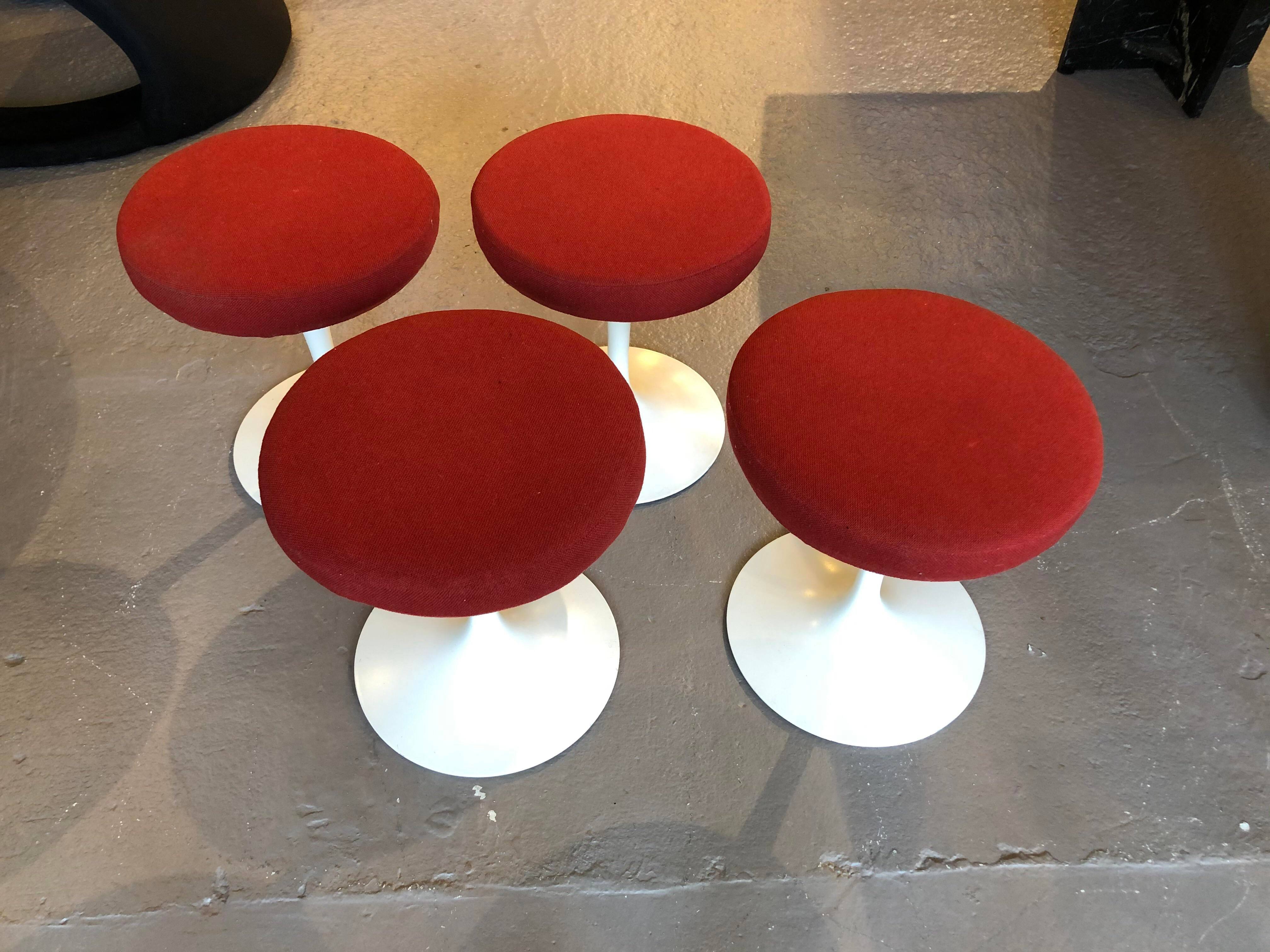 Tulip Stools by Eero Saarinen for Knoll - Set of 4
