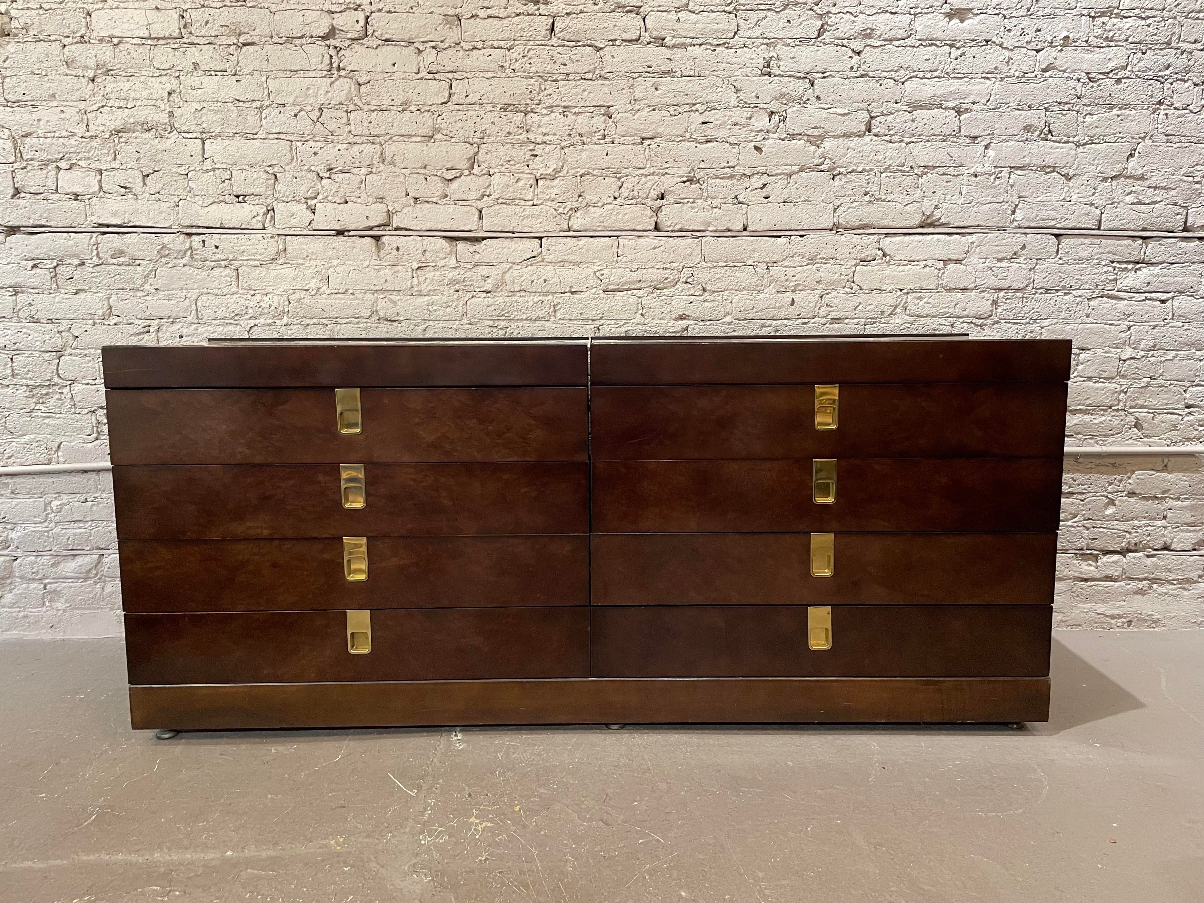 Vintage 1970s Brian Palmer for Baker Nightstands - Set of 2