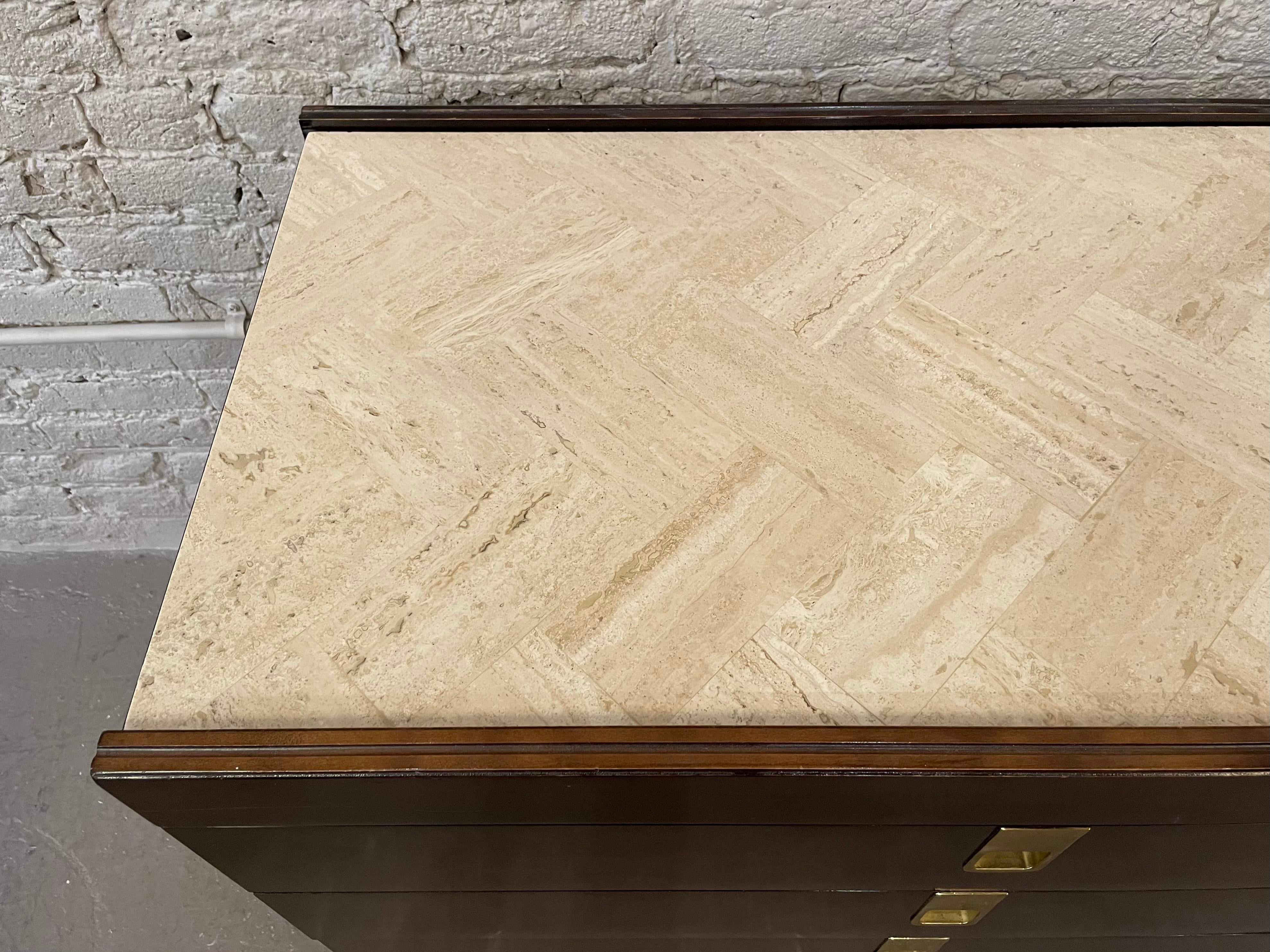 Vintage 1970s Brian Palmer for Baker Nightstands - Set of 2