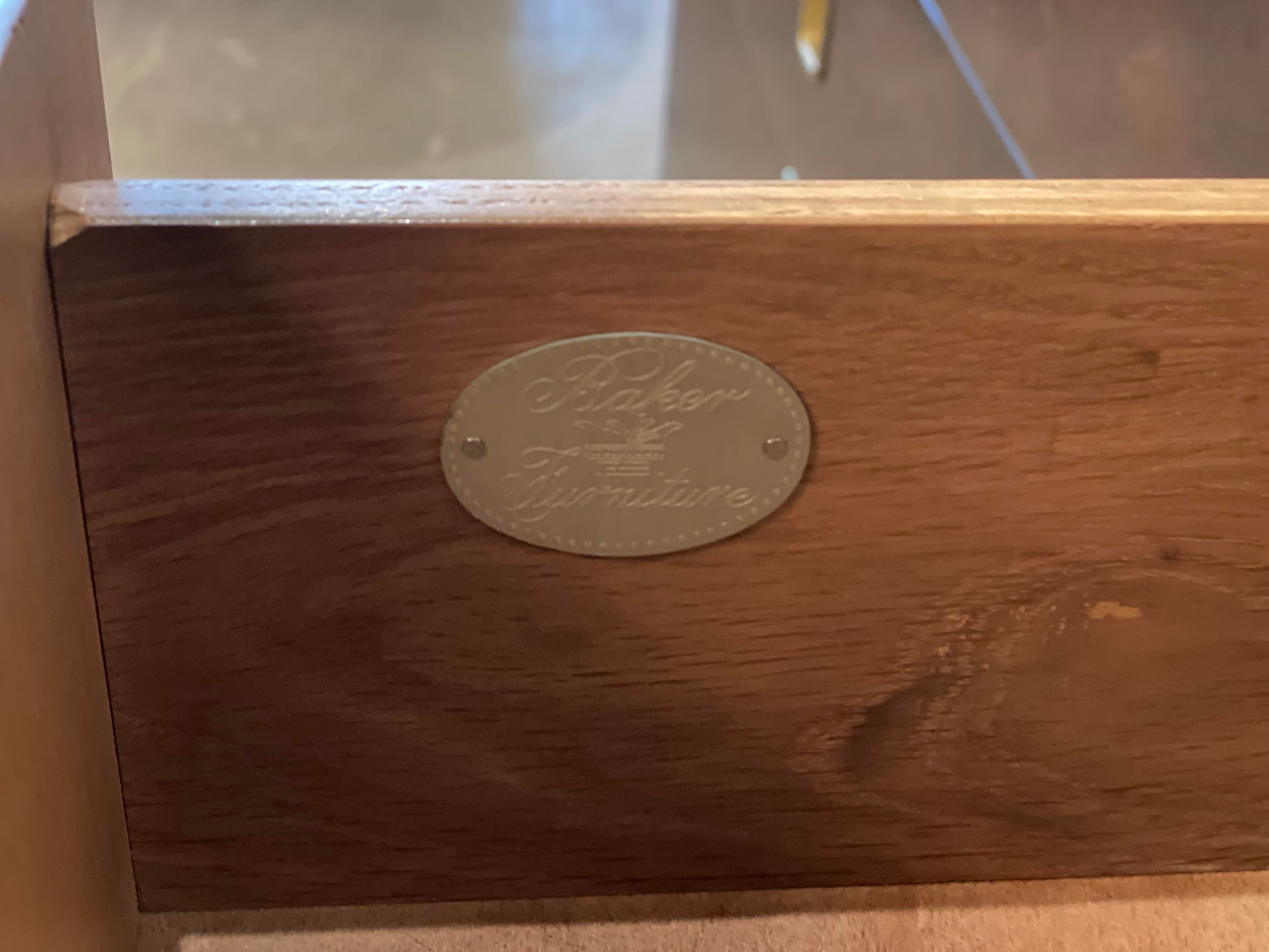 Vintage 1970s Brian Palmer for Baker Nightstands - Set of 2