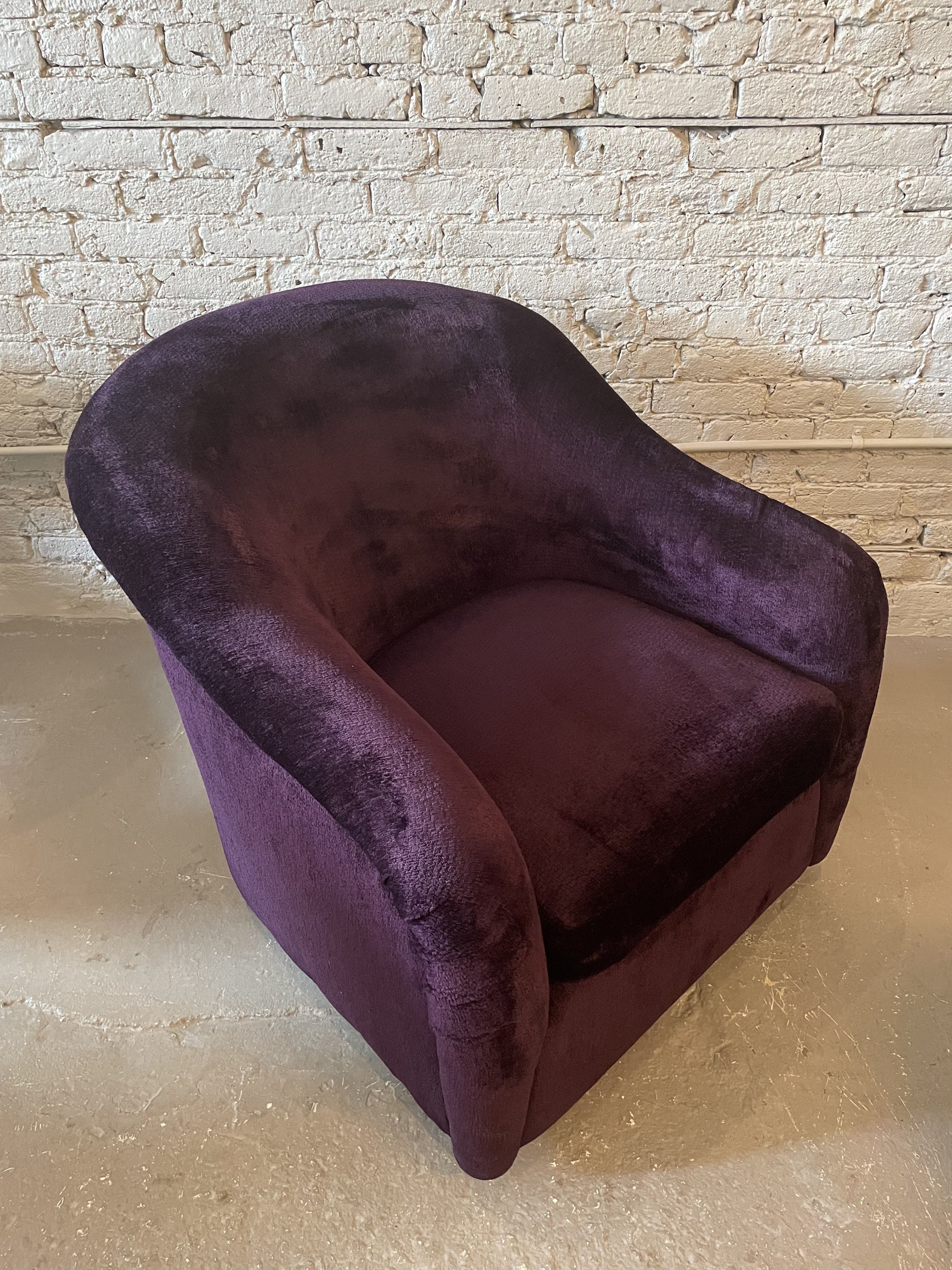 Vintage A Rudin Swivel Chairs - Set of 4