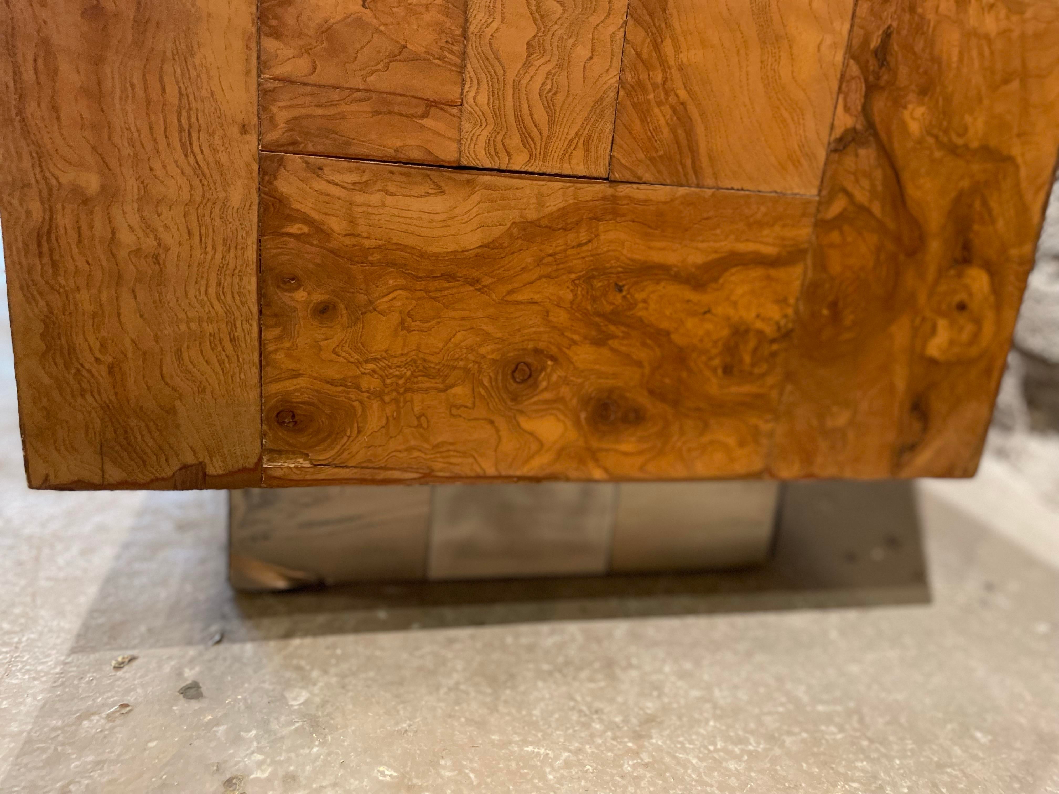 Vintage Credenza Dresser 1970s in the Manner of Milo Baughman