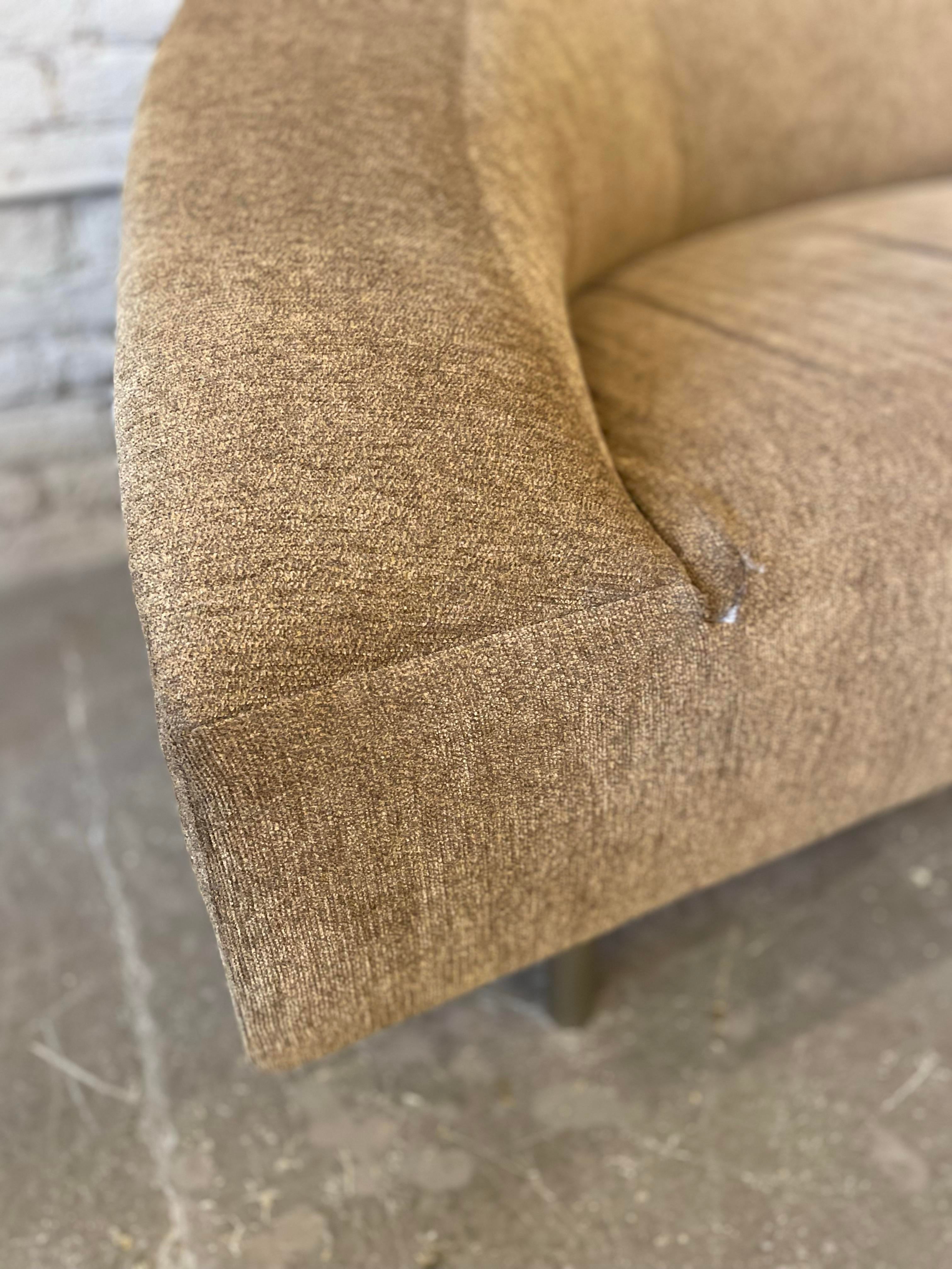 Vintage Curved Sofa