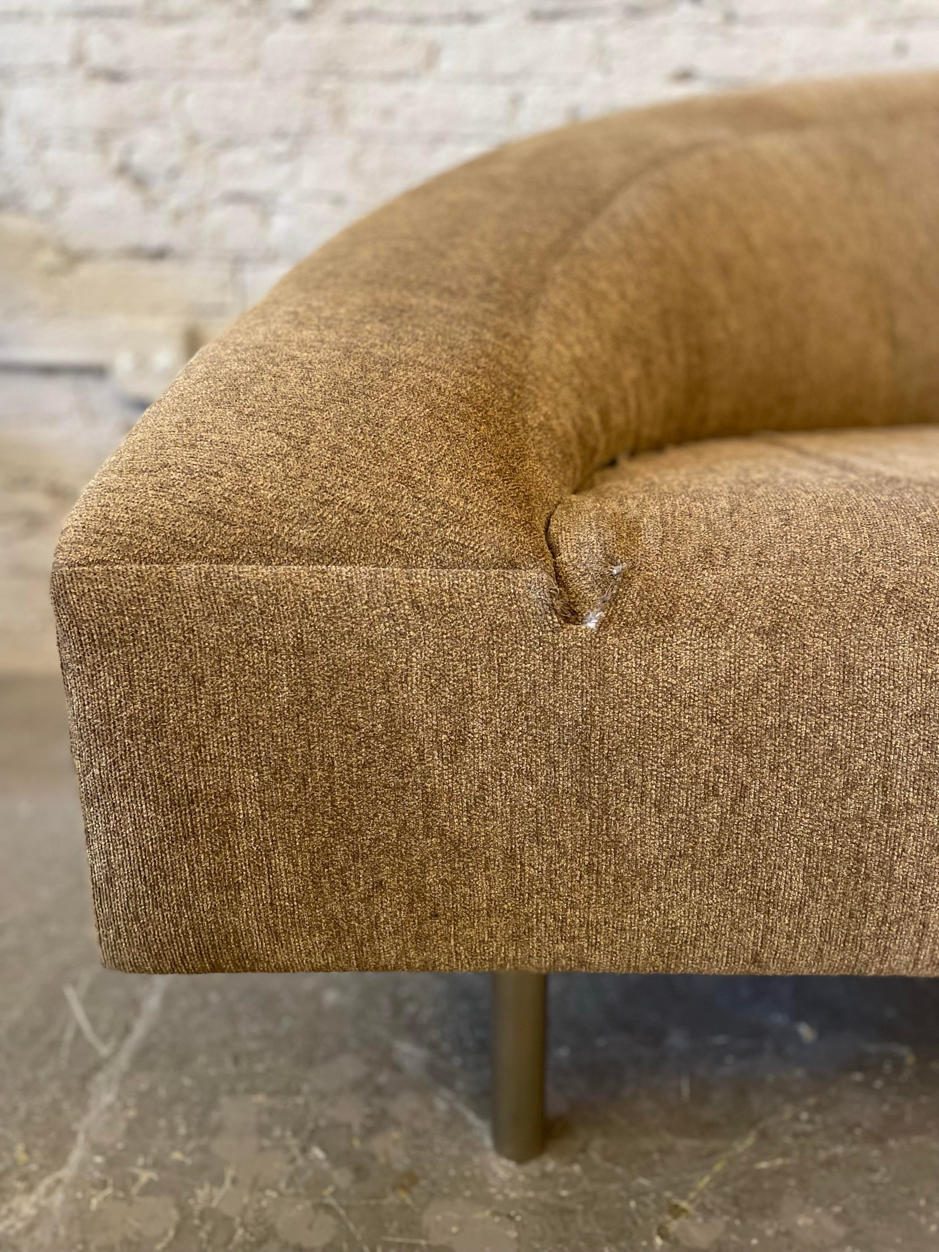 Vintage Curved Sofa
