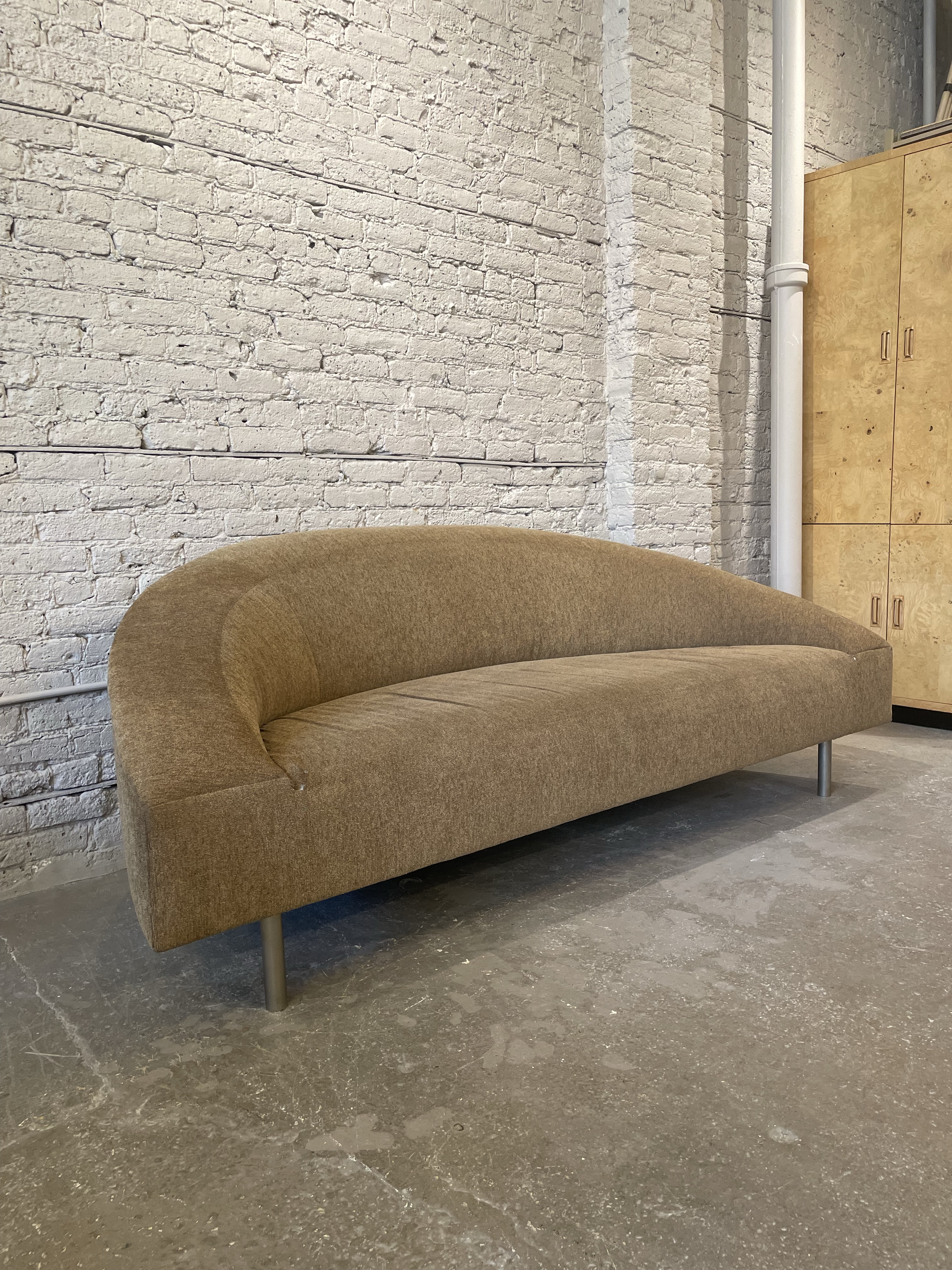 Vintage Curved Sofa