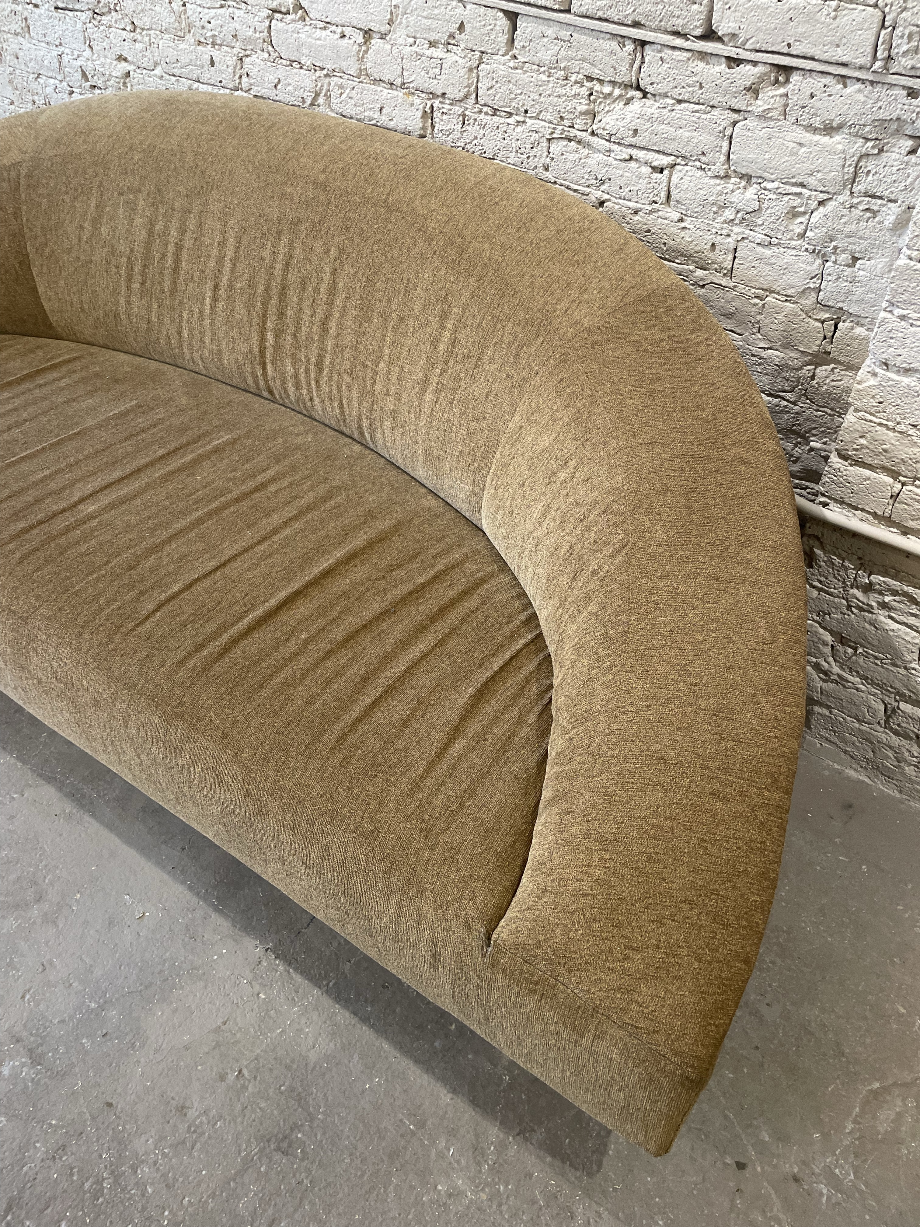 Vintage Curved Sofa