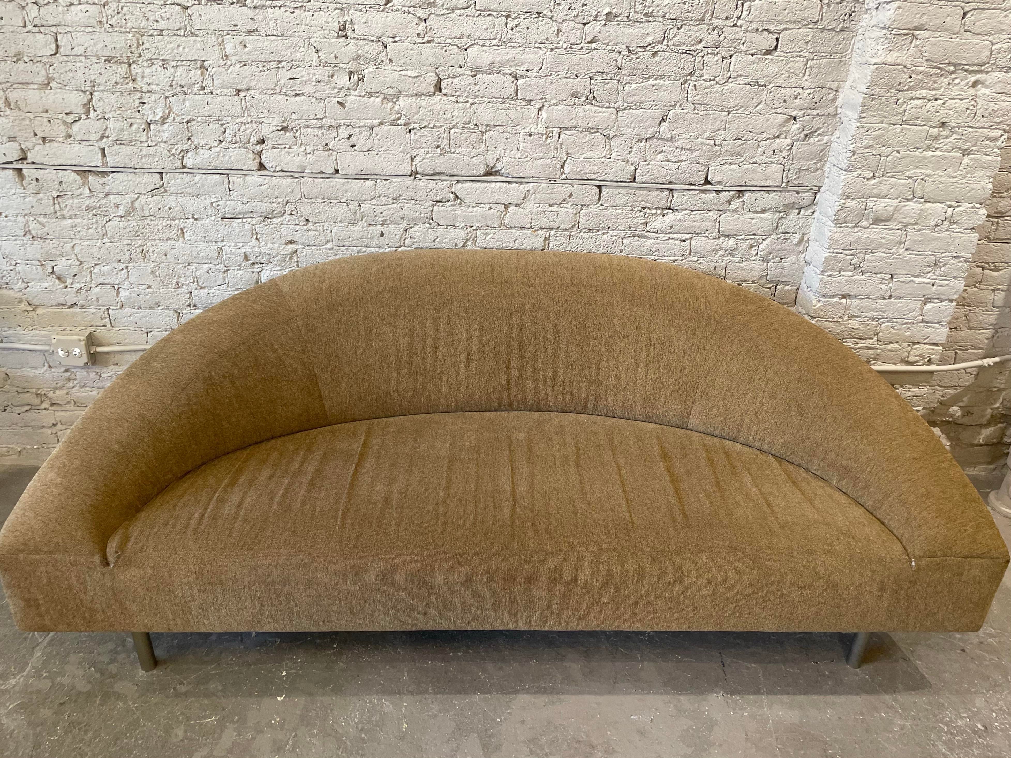 Vintage Curved Sofa