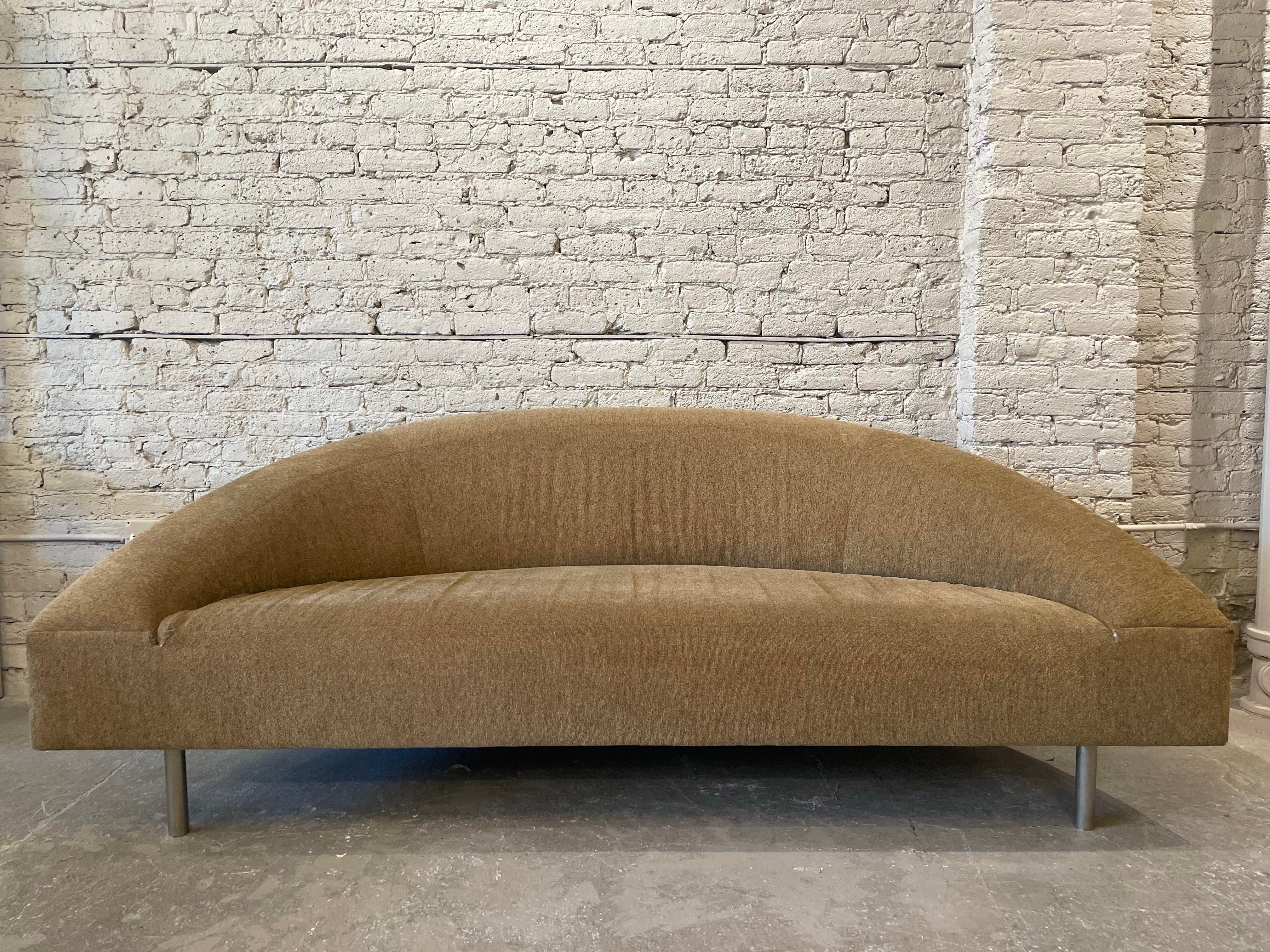 Vintage Curved Sofa