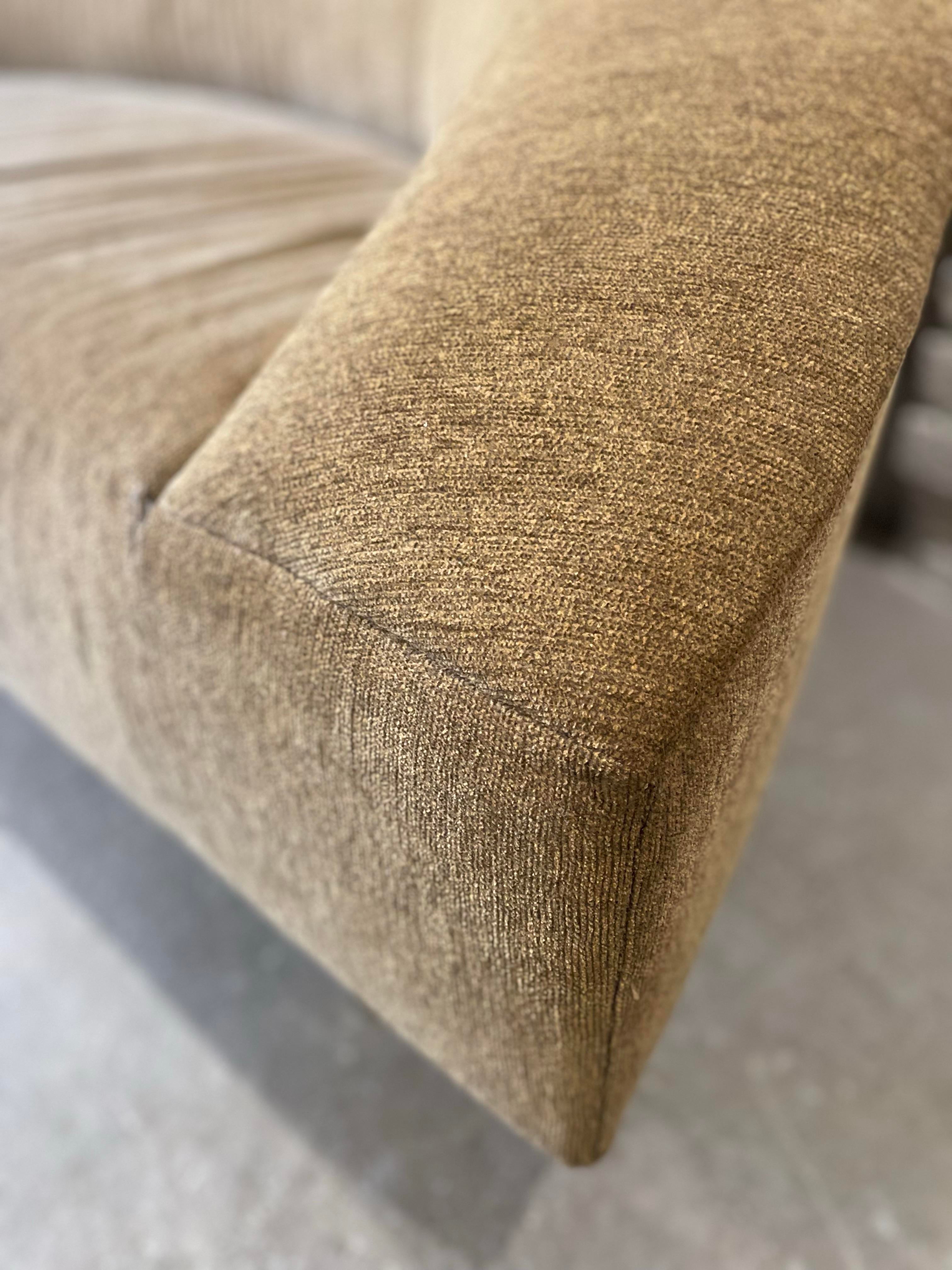 Vintage Curved Sofa