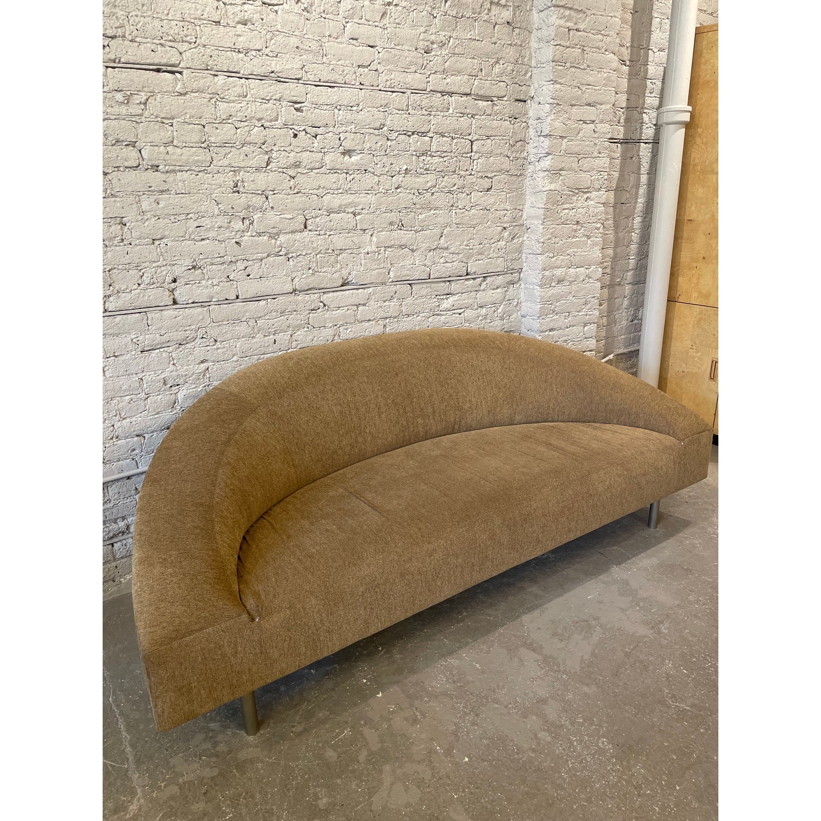 Vintage Curved Sofa