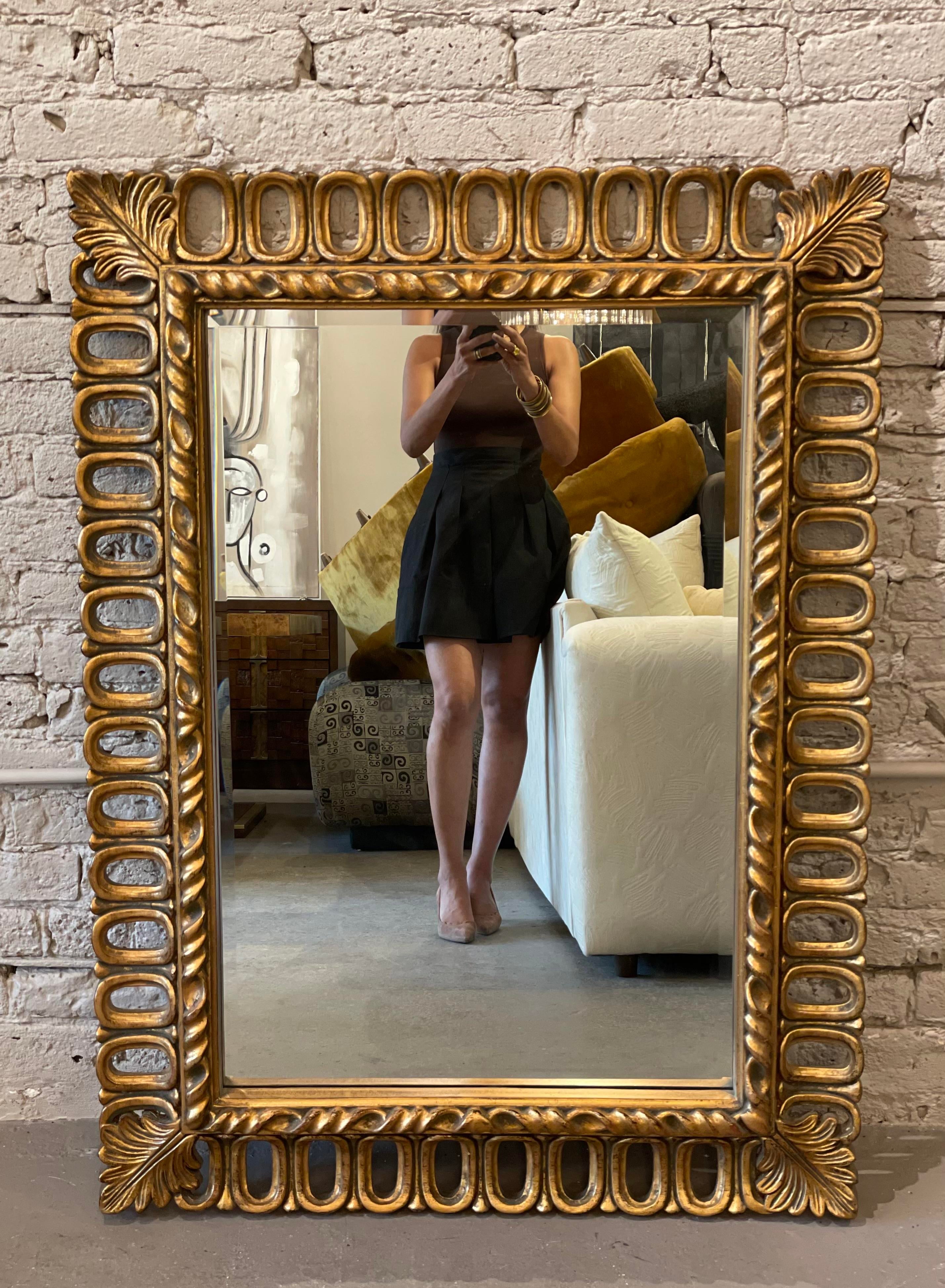 Vintage Gold Gilt Mirror